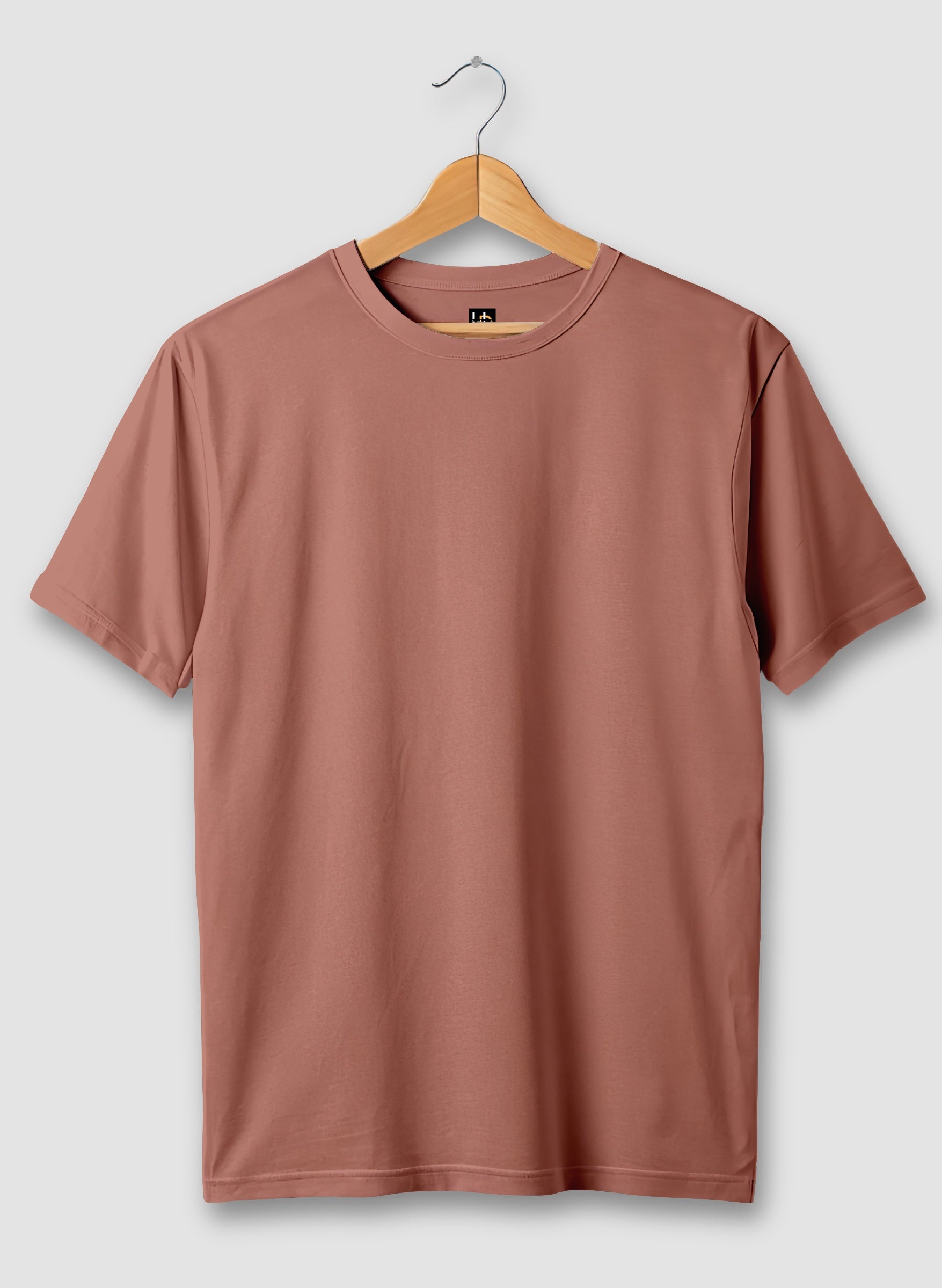Peach Half Sleeve T-Shirt