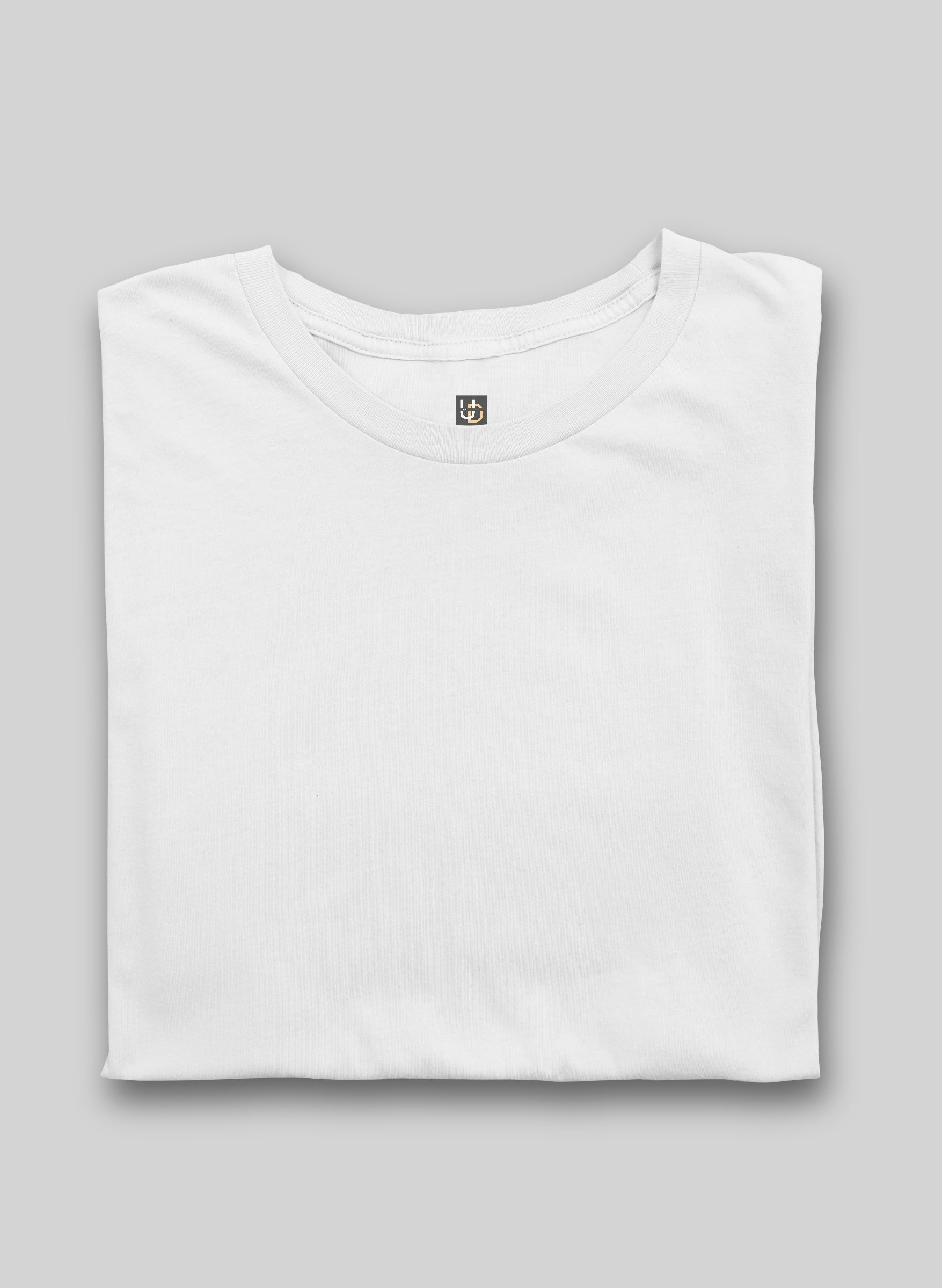 White Half Sleeve T-Shirt