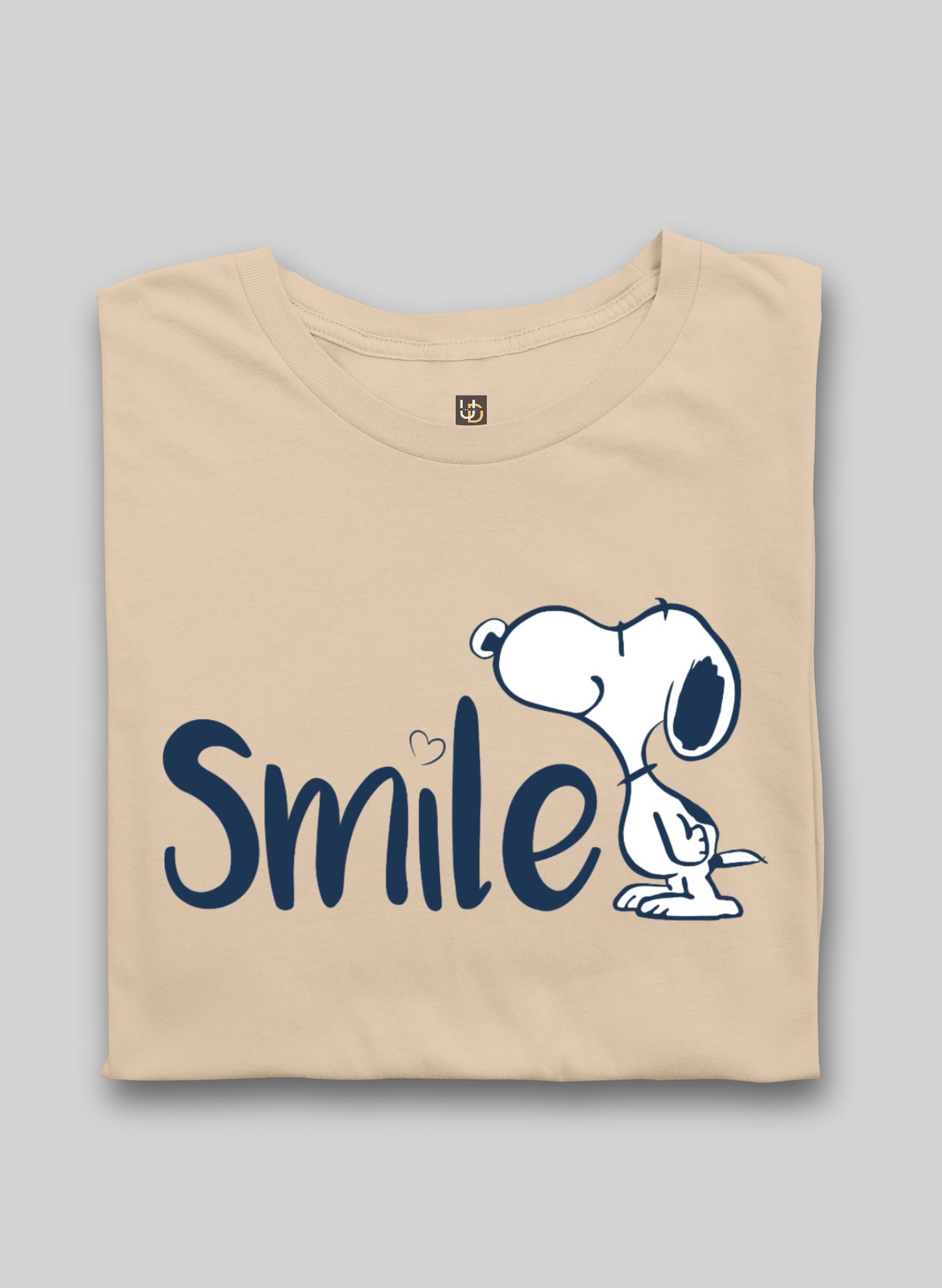 Smile Half Sleeve T-Shirt