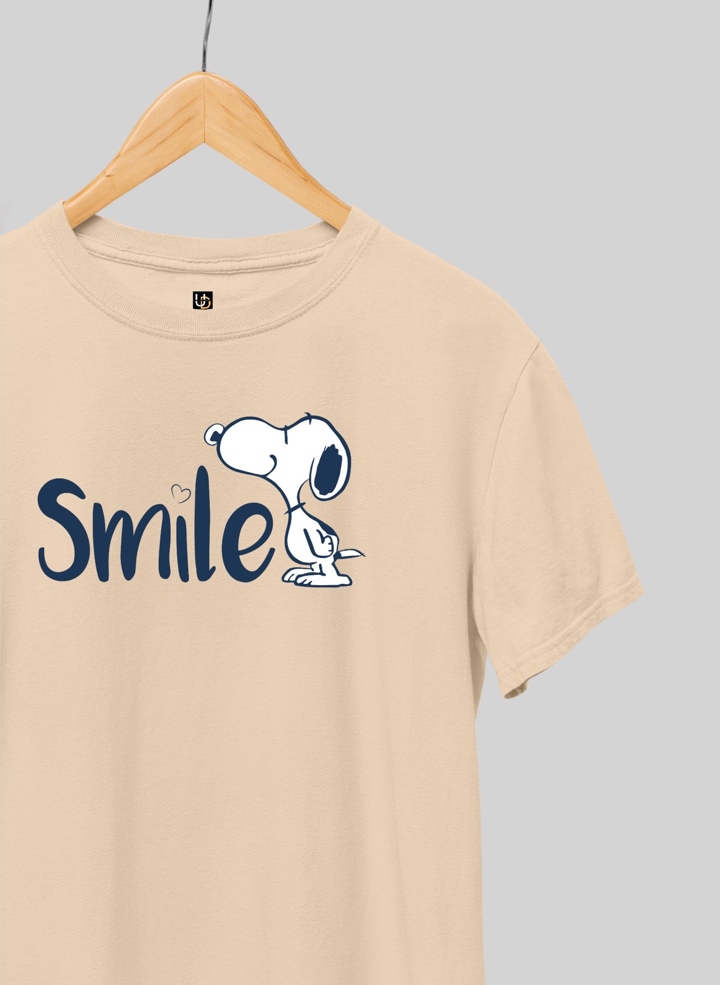 Smile Half Sleeve T-Shirt