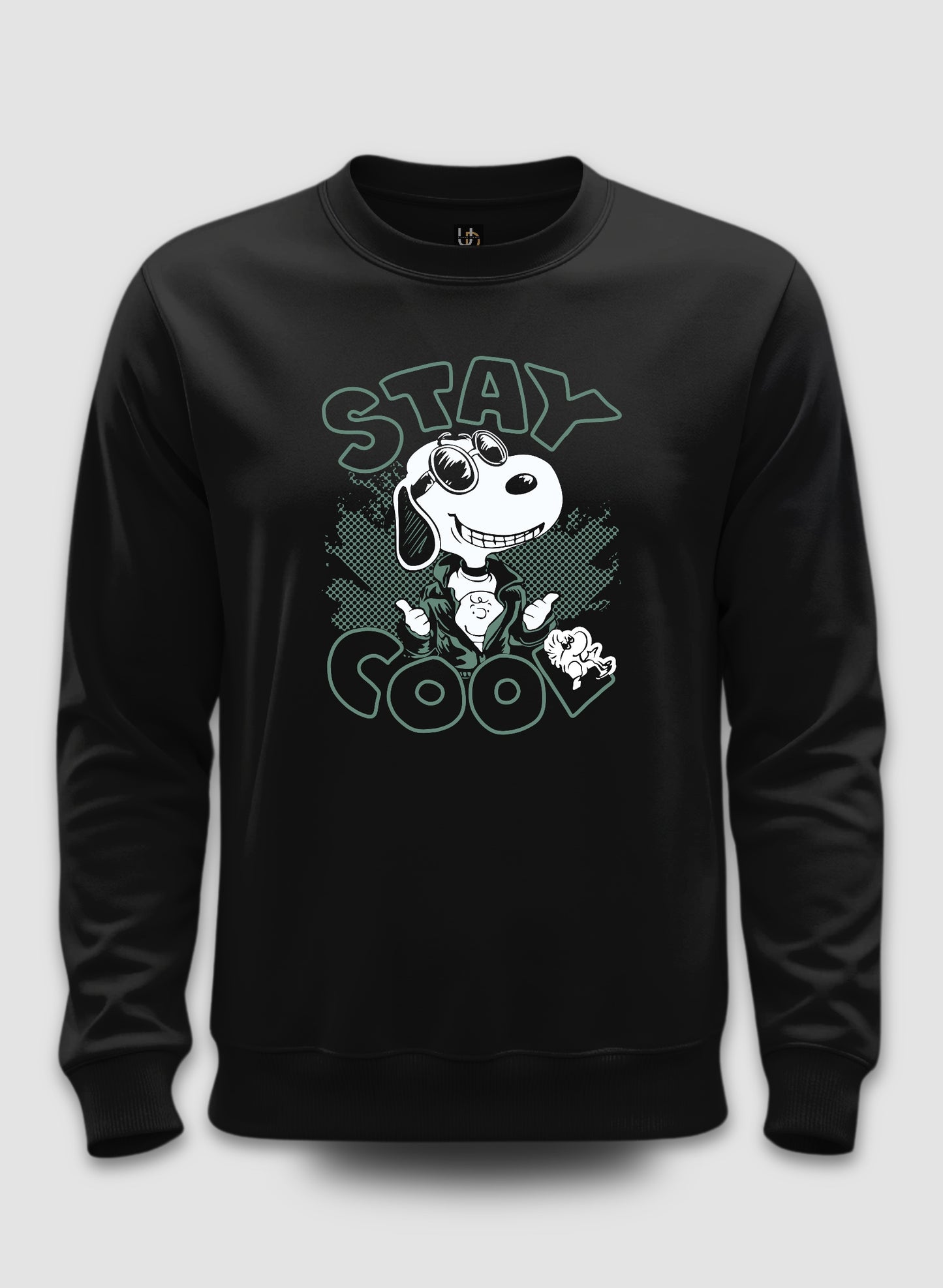 Stay Cool Black Sweatshirt