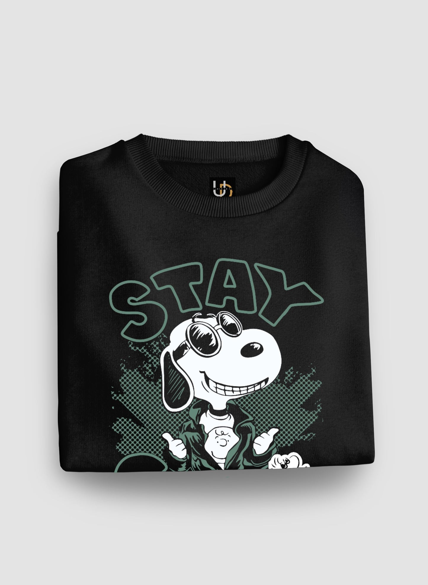 Stay Cool Black Sweatshirt