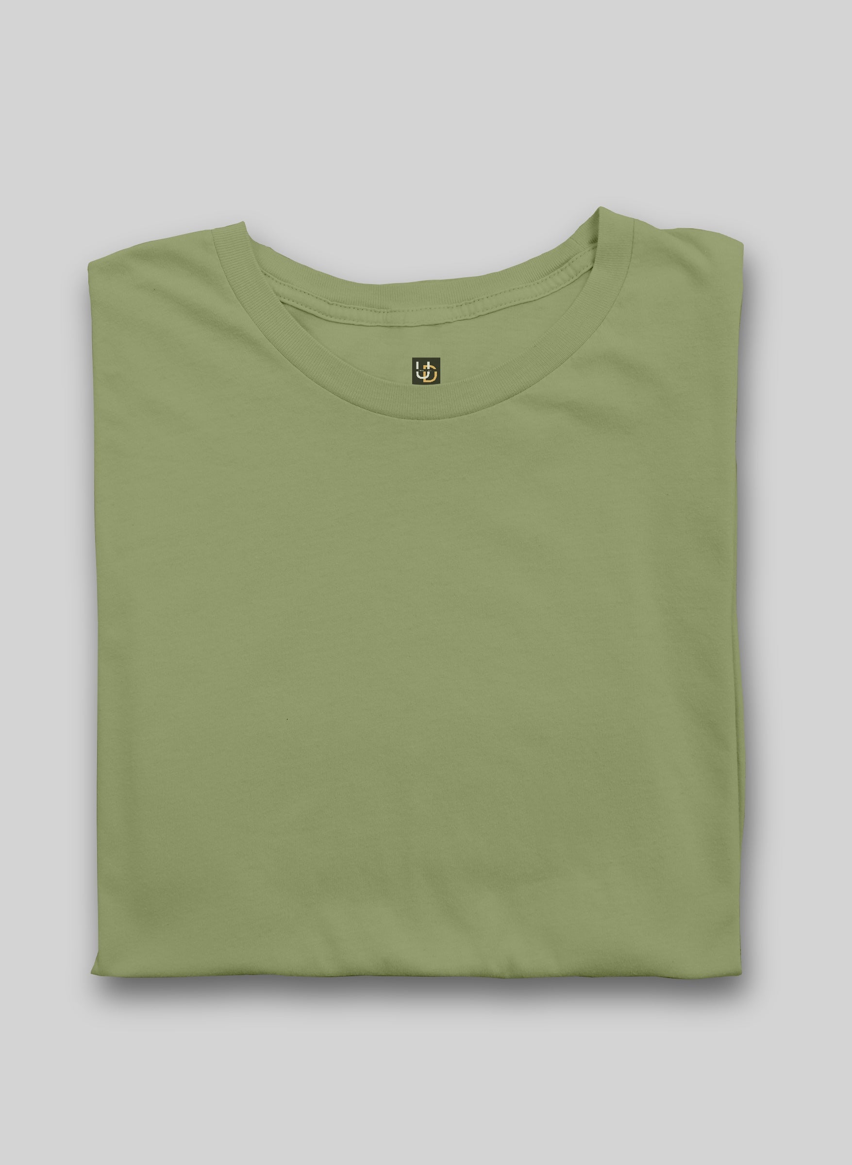 Olive Green Half Sleeve T-Shirt