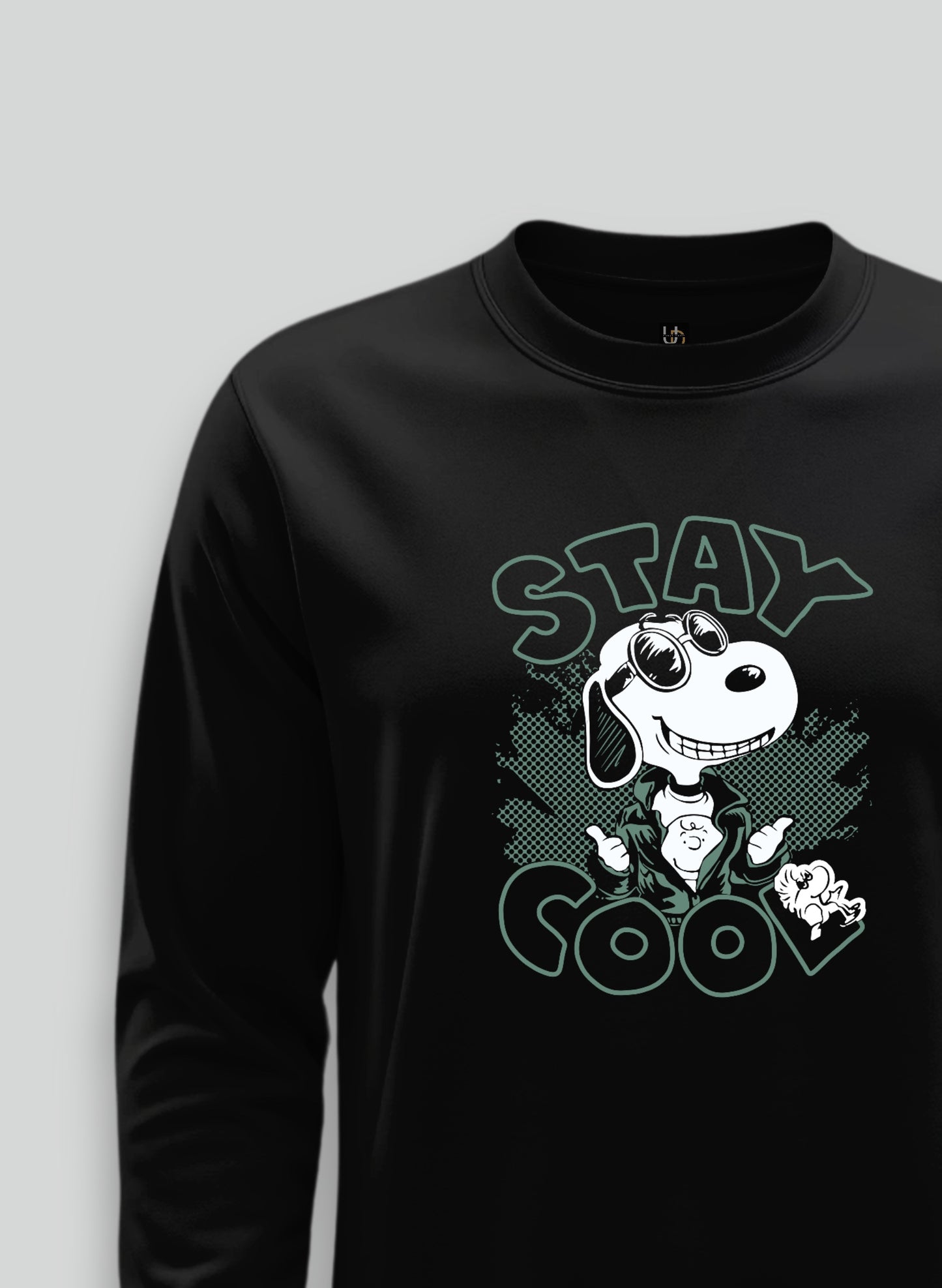 Stay Cool Black Sweatshirt