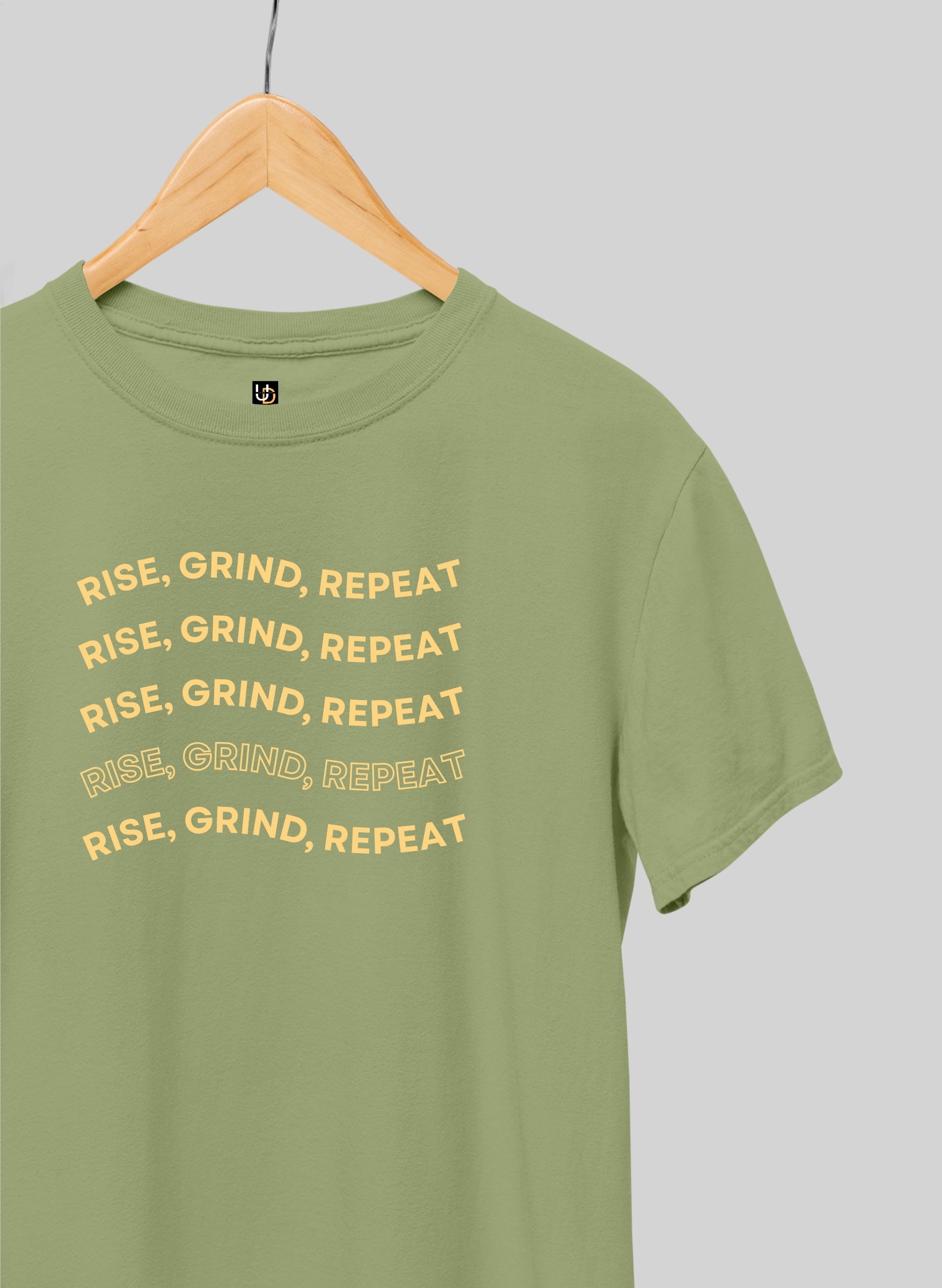 Rise-Grind-Repeat Half Sleeve T-Shirt