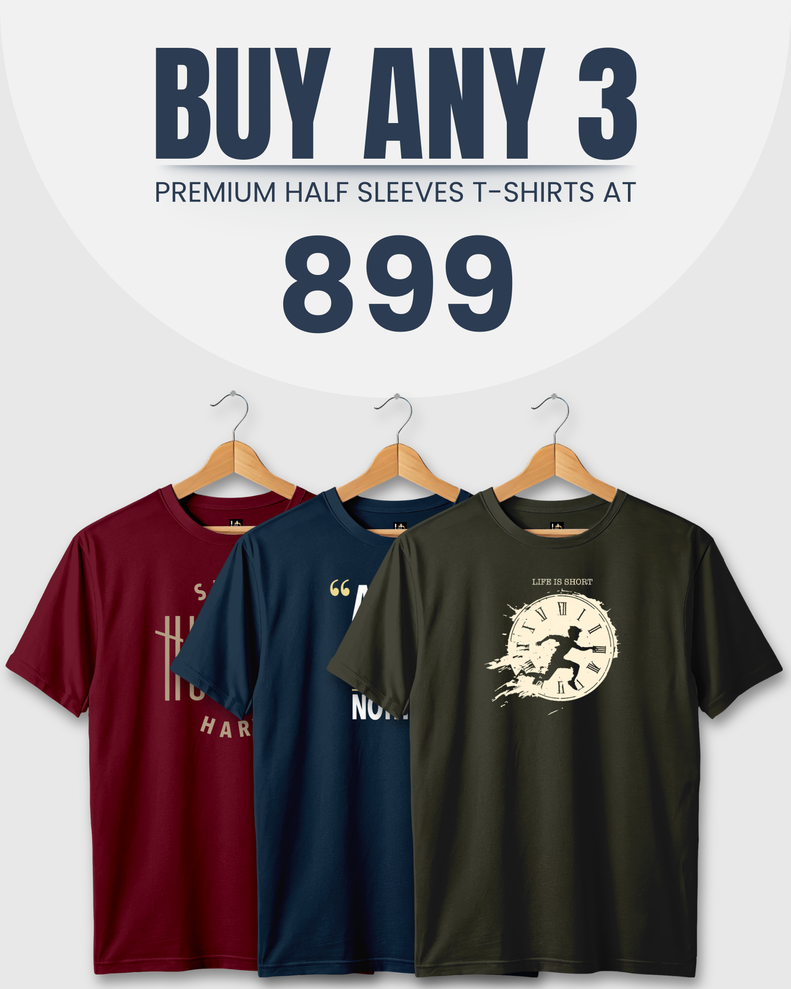 Pick any 3 at Rs 899