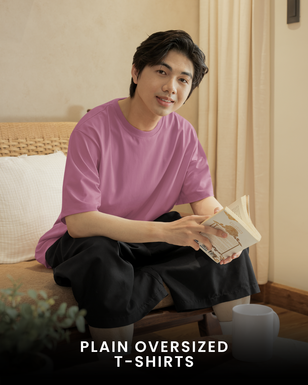Plain Oversized T-shirts
