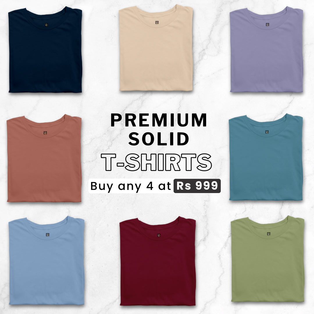 Plain T-shirts