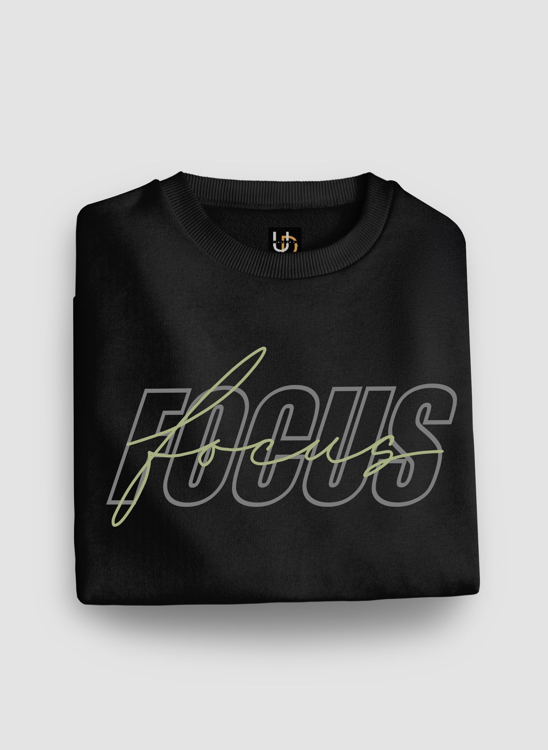 Focus Black Sweatshirt