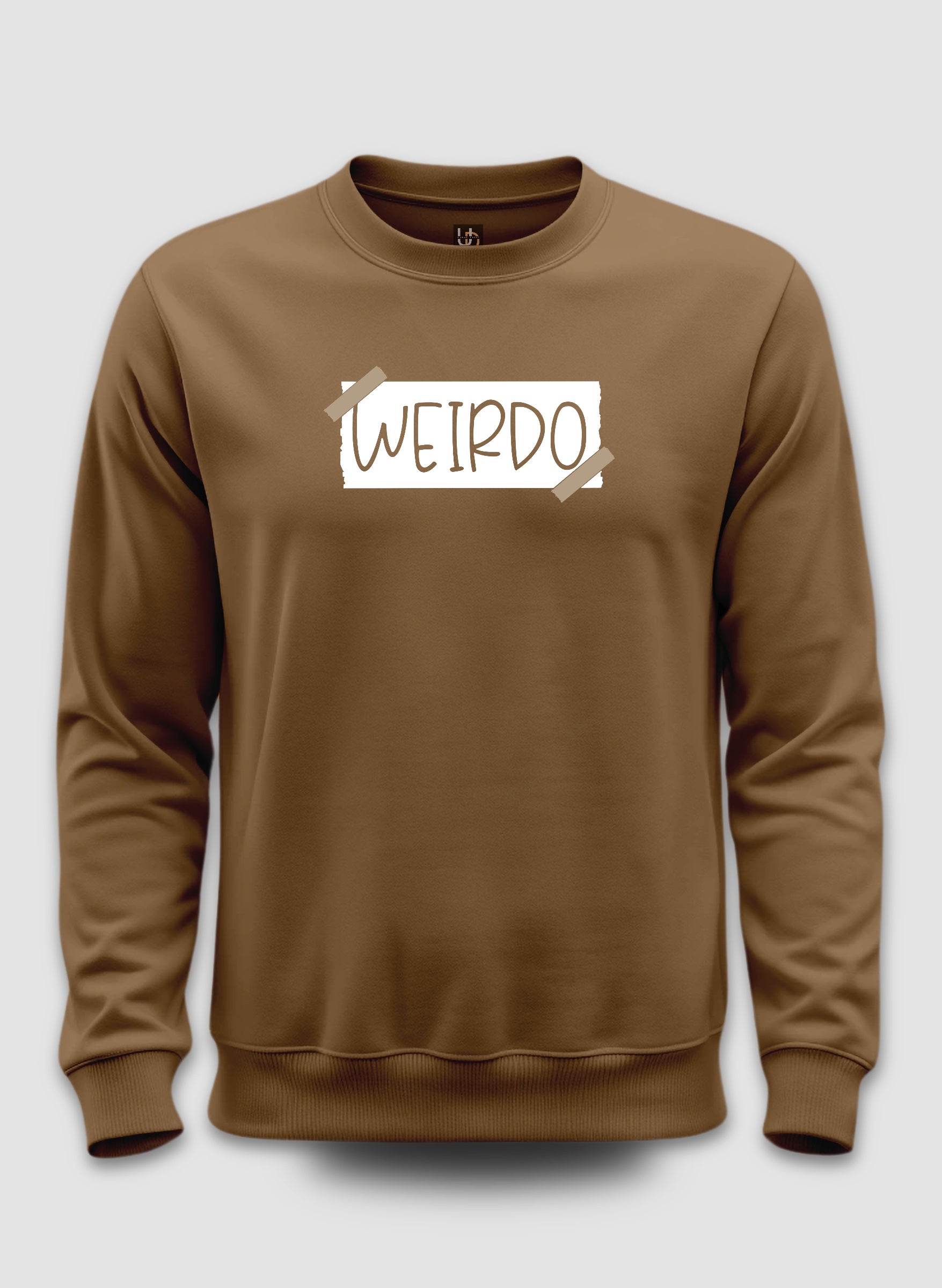 Weirdo Beige Sweatshirt