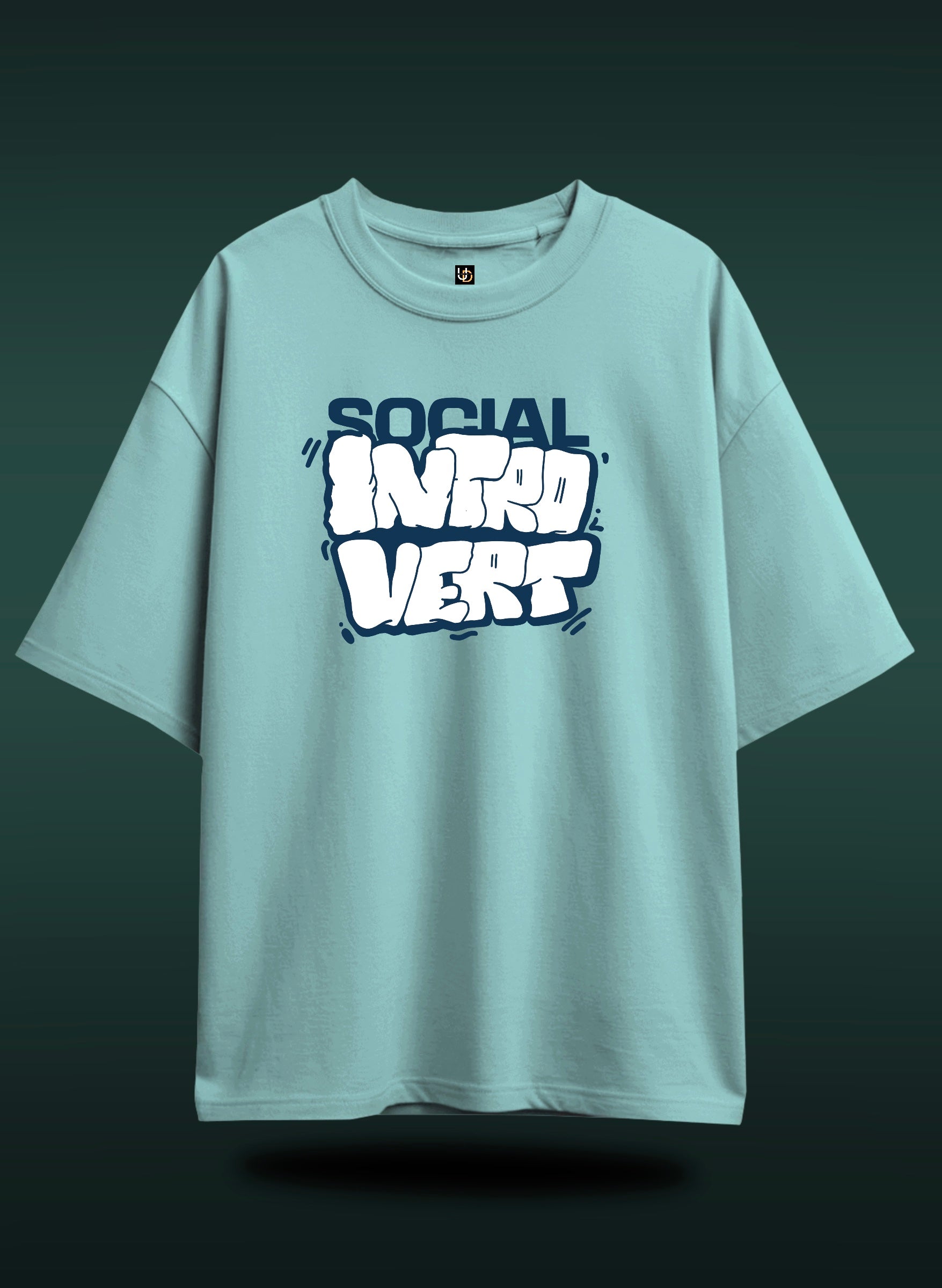Social Introvert Oversized T-shirt