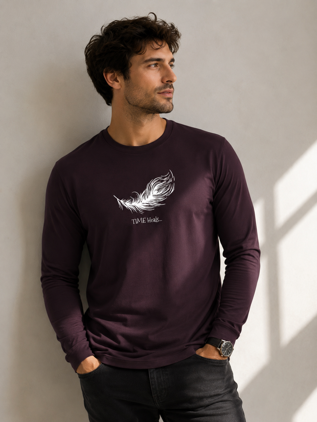 Time Heals Full Sleeve T-Shirt