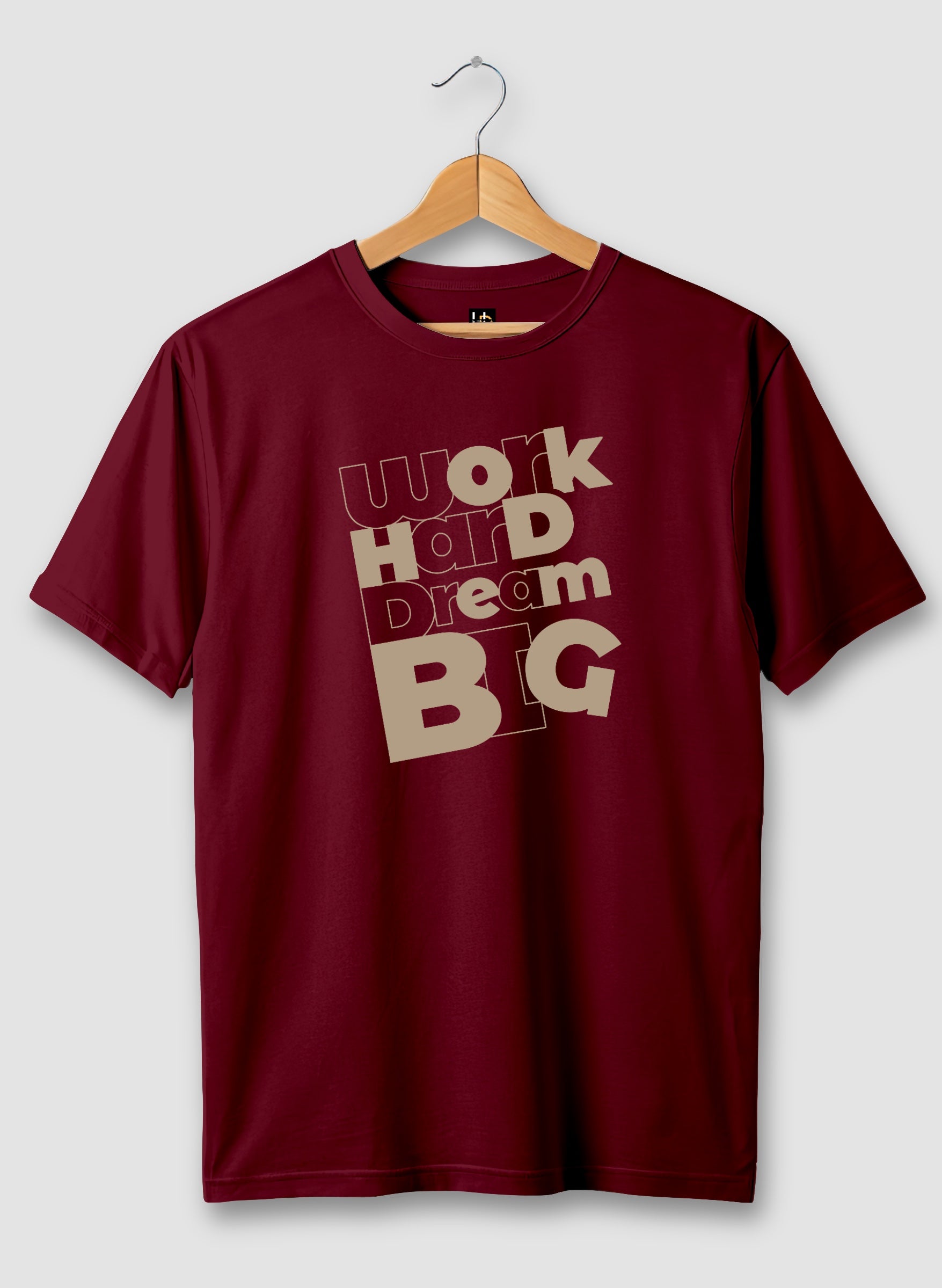 Work Hard Half Sleeve T-Shirt