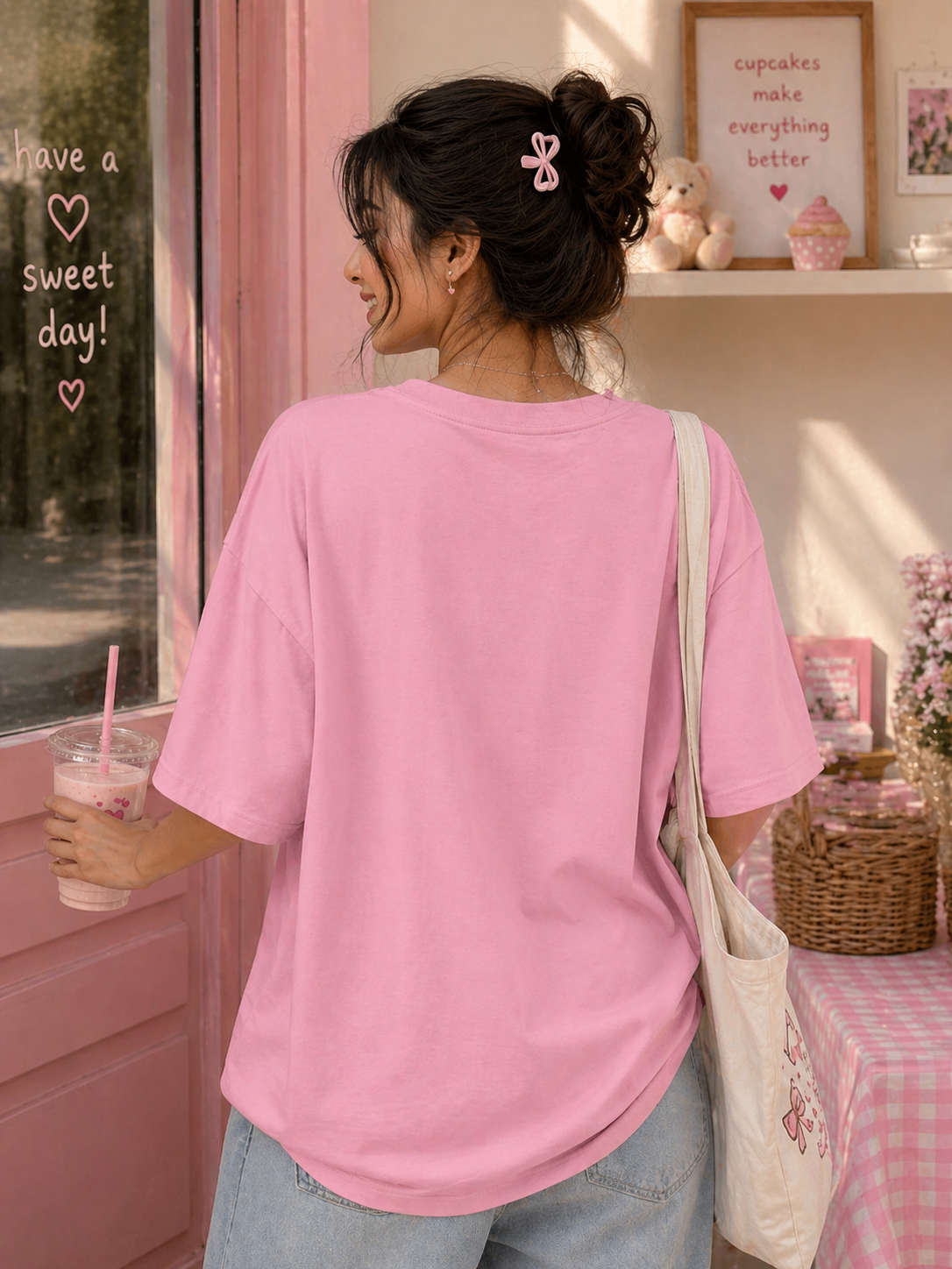 Cupcake Oversized T-shirt