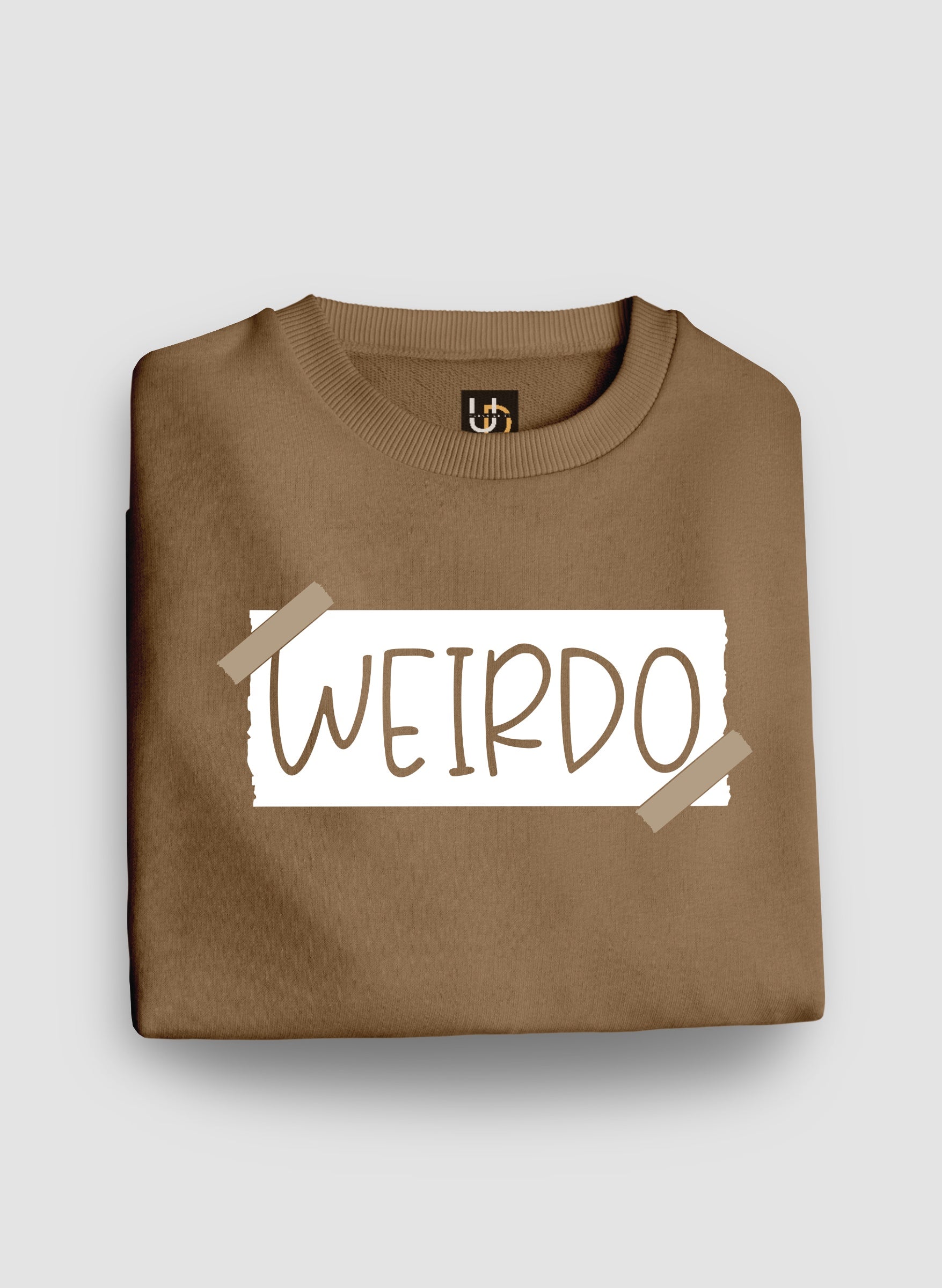 Weirdo Beige Sweatshirt