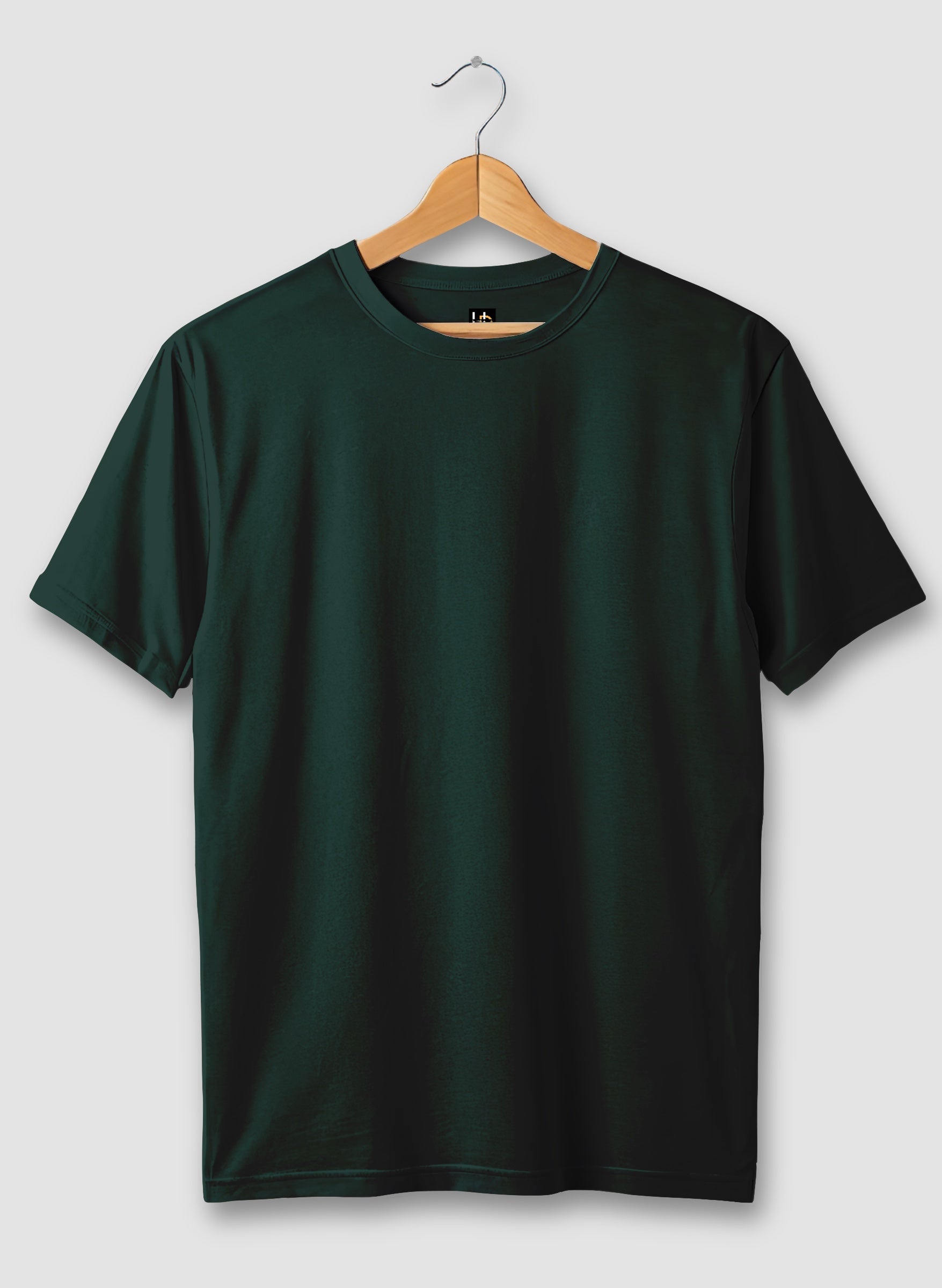 Bottle Green Half Sleeve T-Shirt
