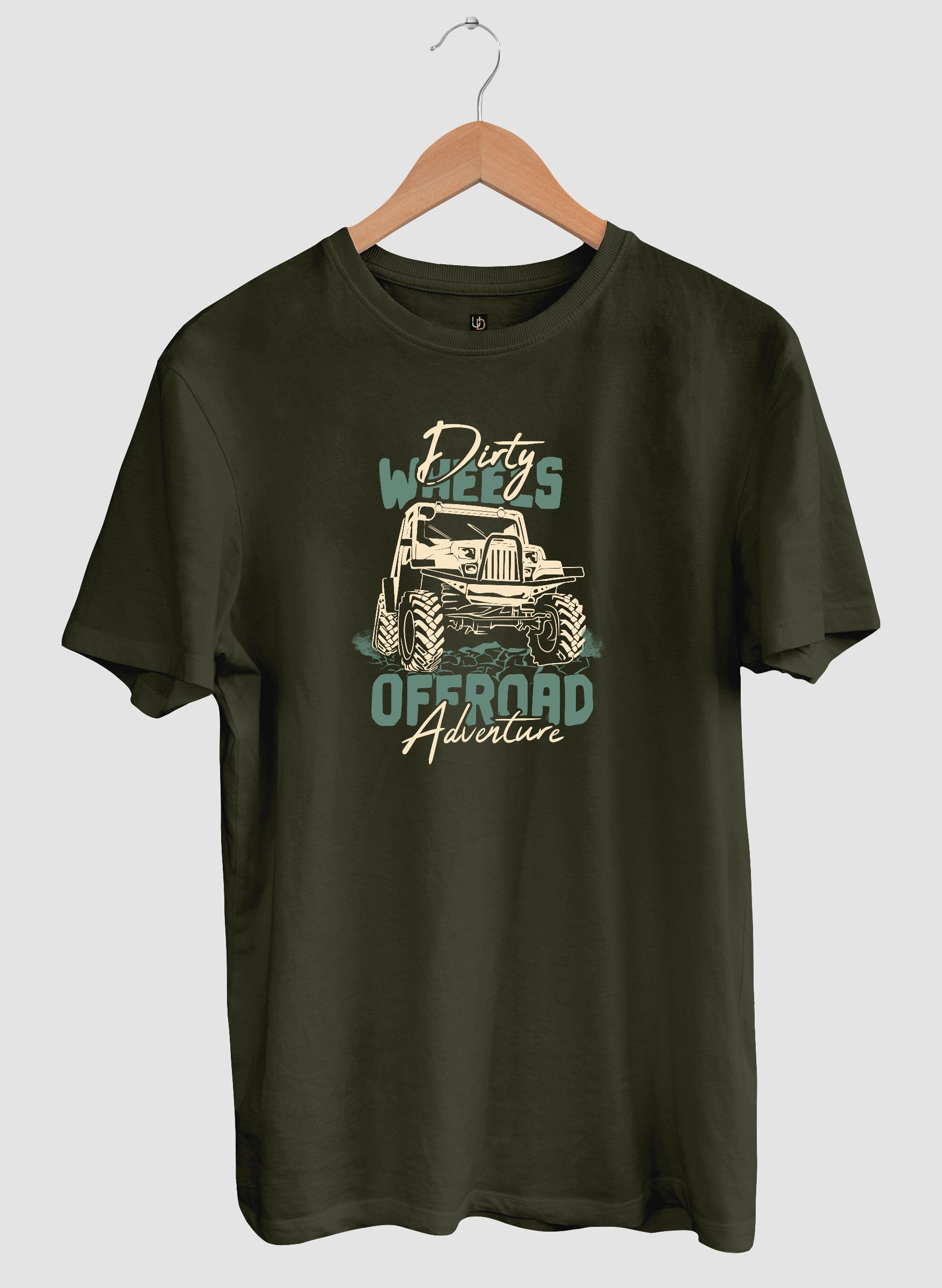 Dirty Wheels Half Sleeve T-Shirt