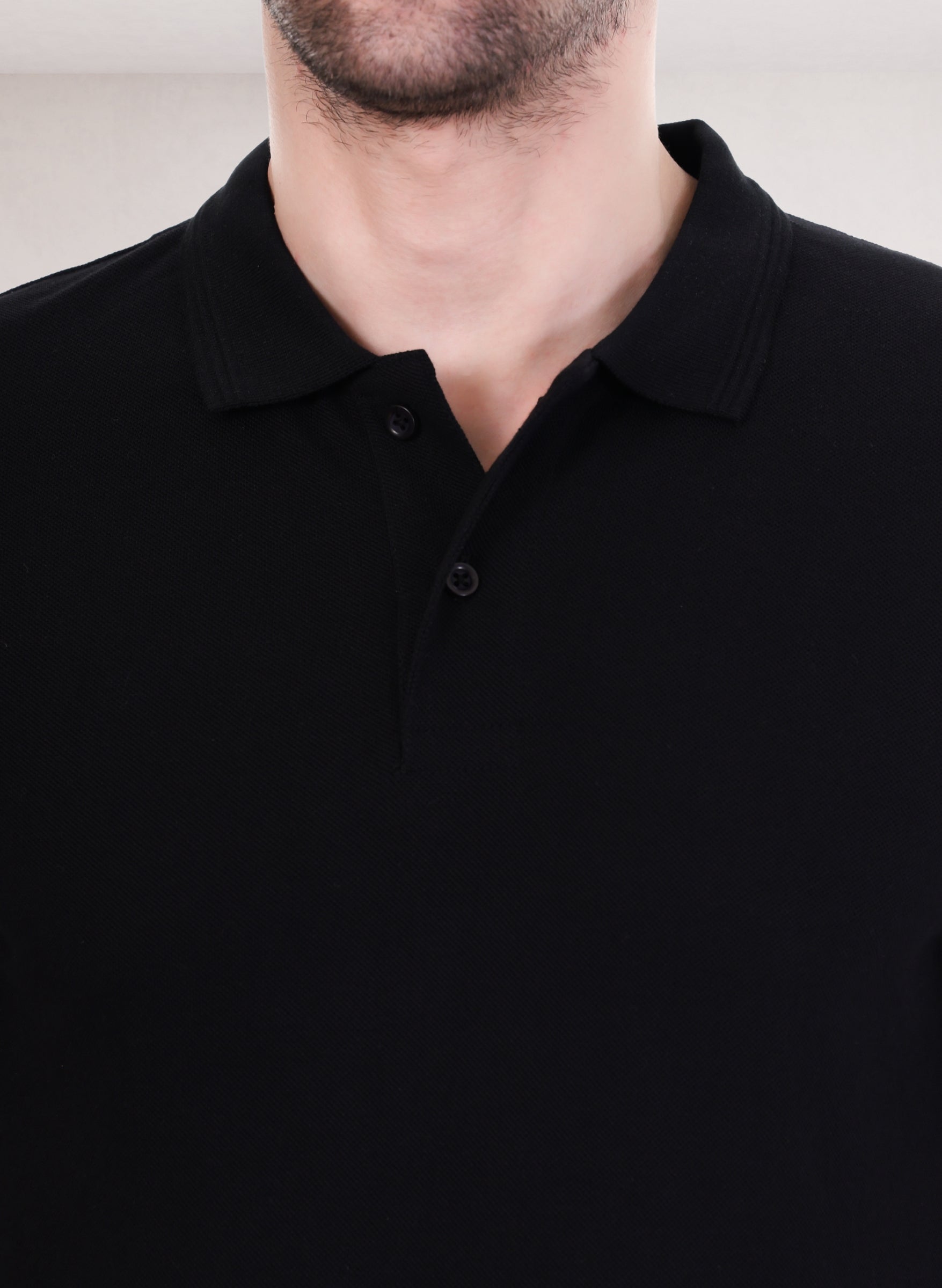 Black Polo T-shirt