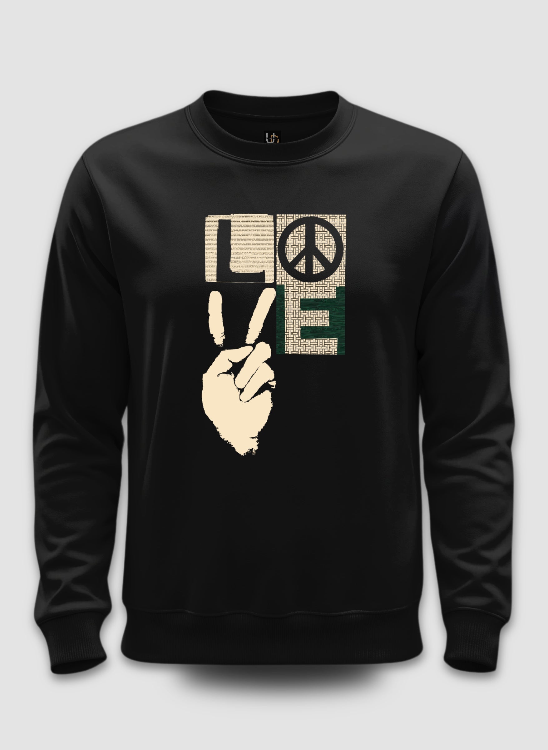 Love Black Sweatshirt