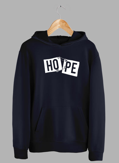 HOPE Navy Winter Hoodie