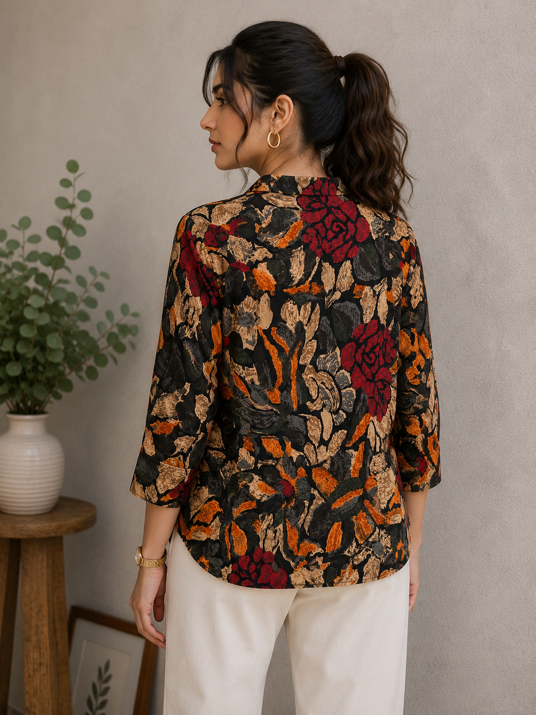 Autumn Bloom Top
