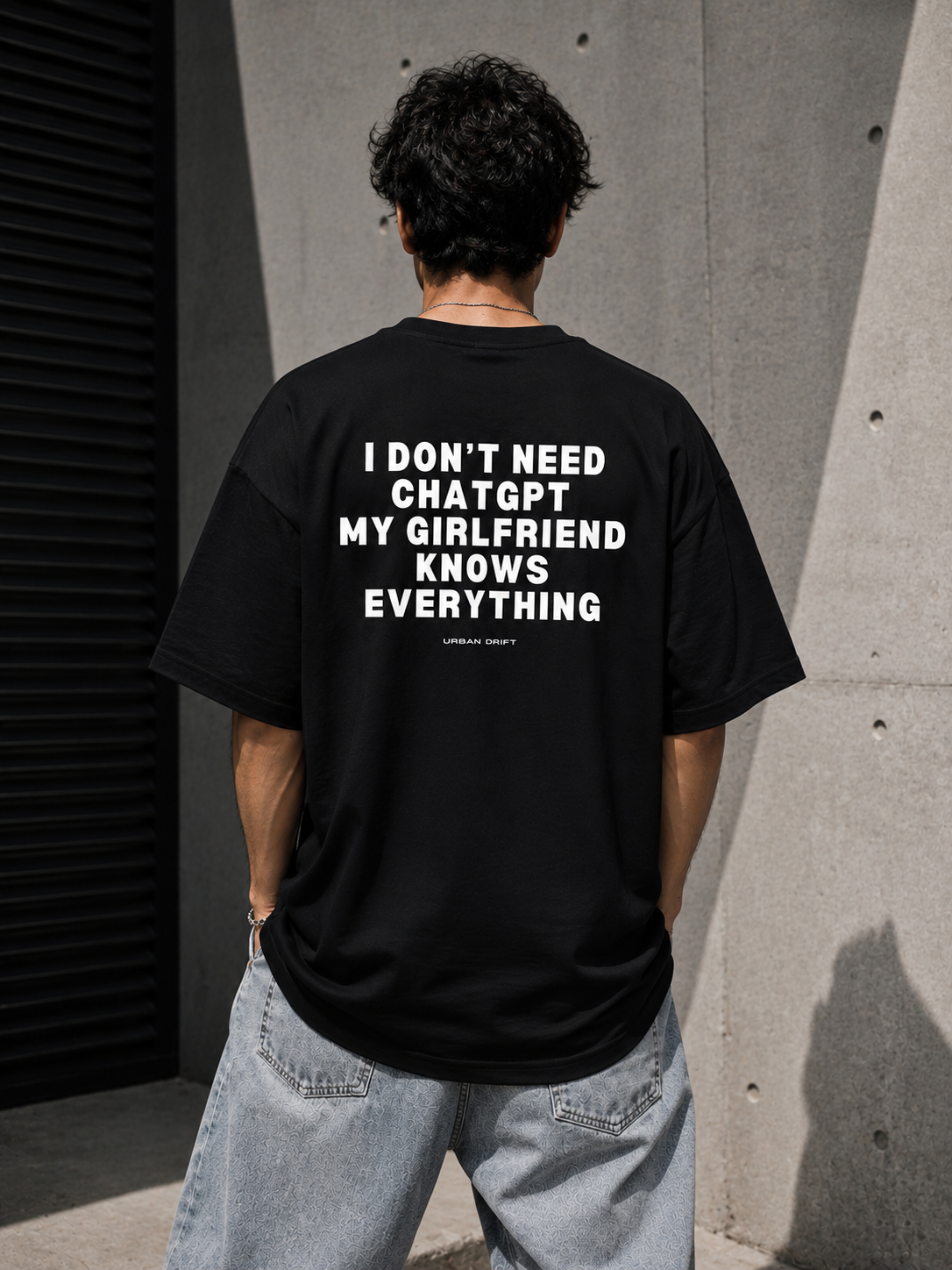 My Girlfriend Knows Everything Oversized T-shirt