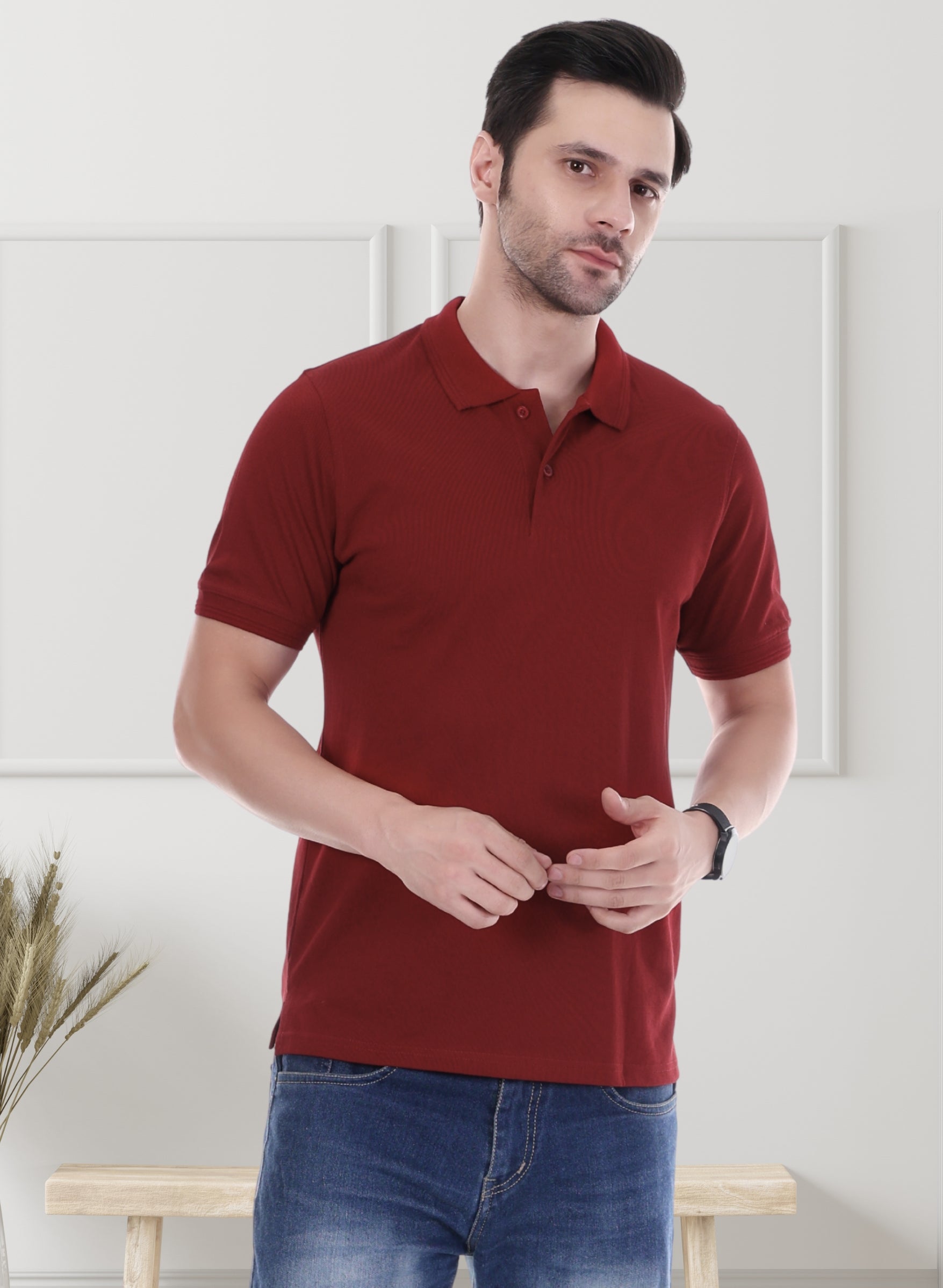 Red Polo T-shirt