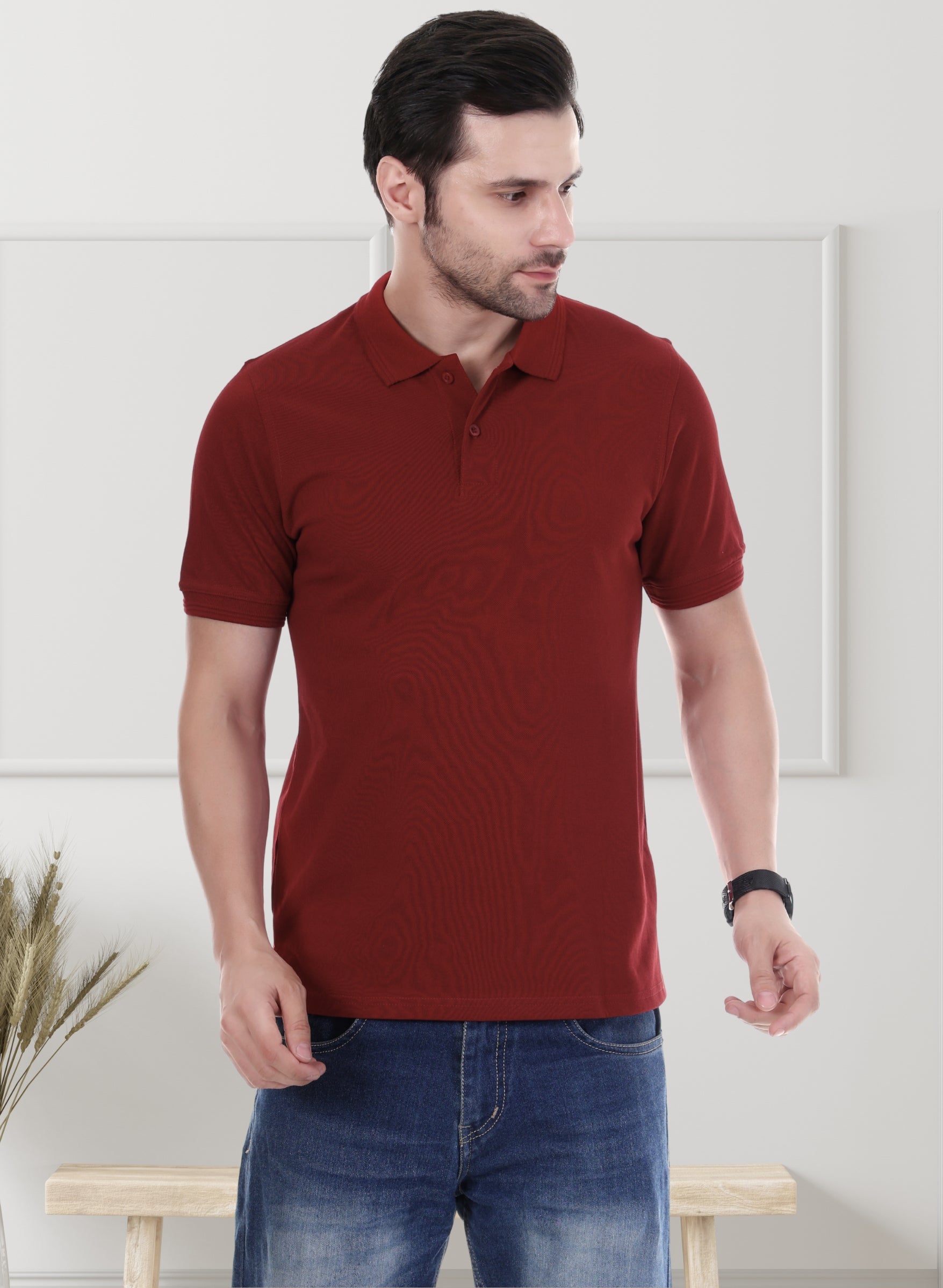 Red Polo T-shirt