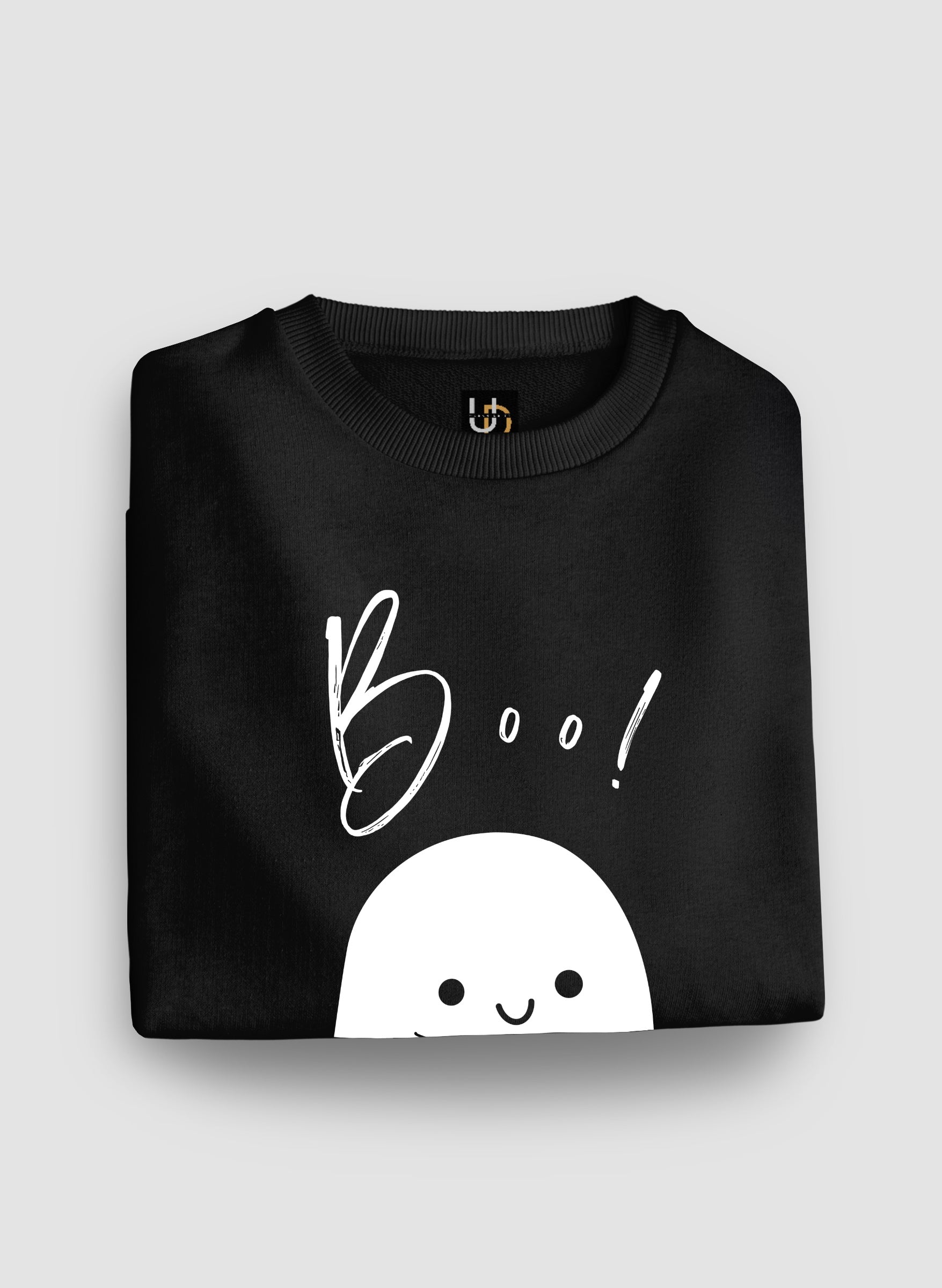Boo Black Sweatshirt