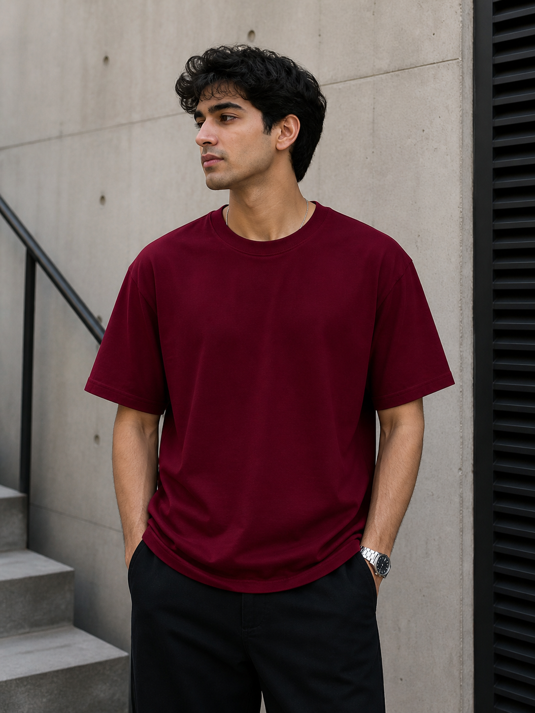 Red Oversized T-shirt