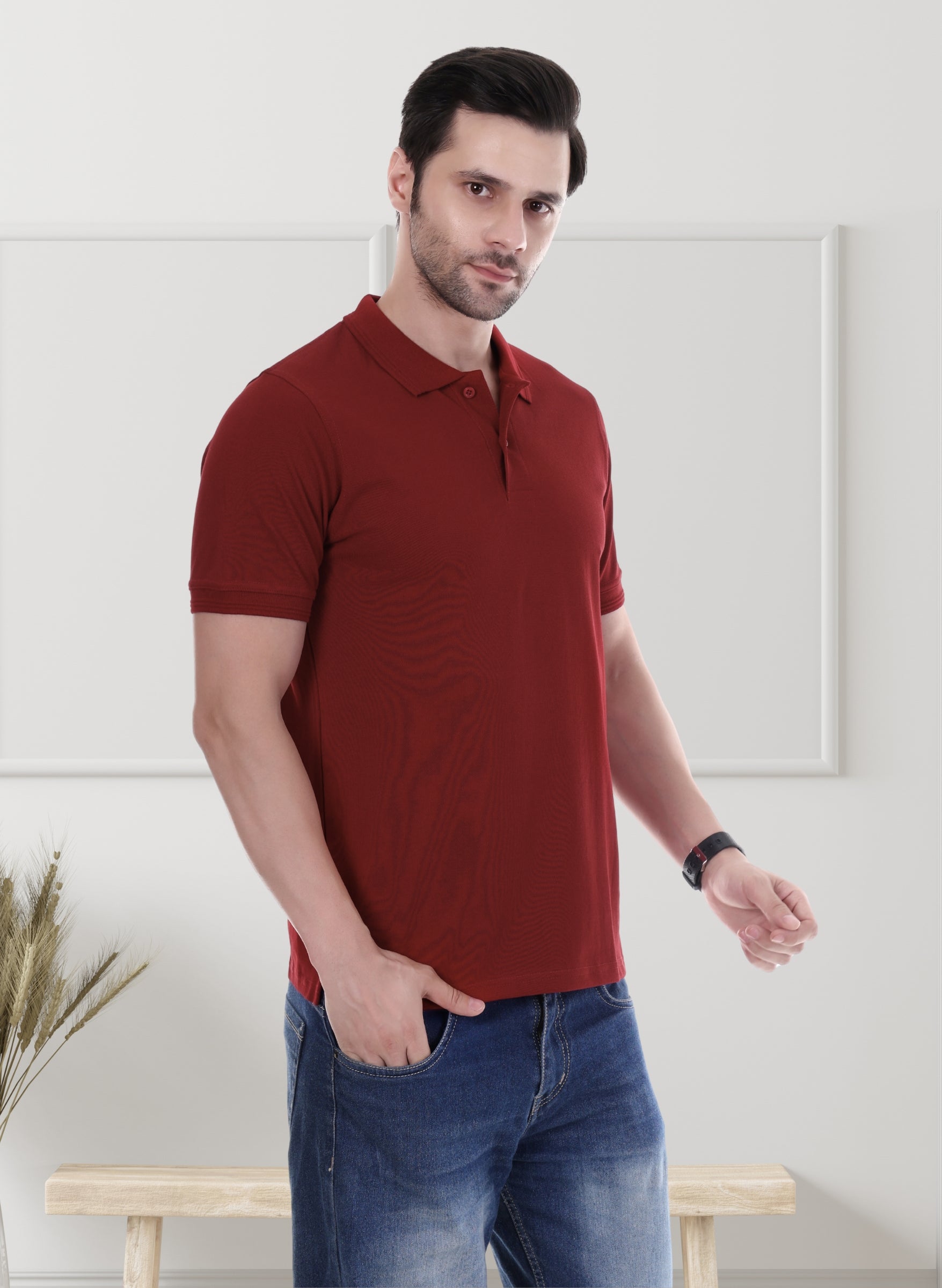 Red Polo T-shirt