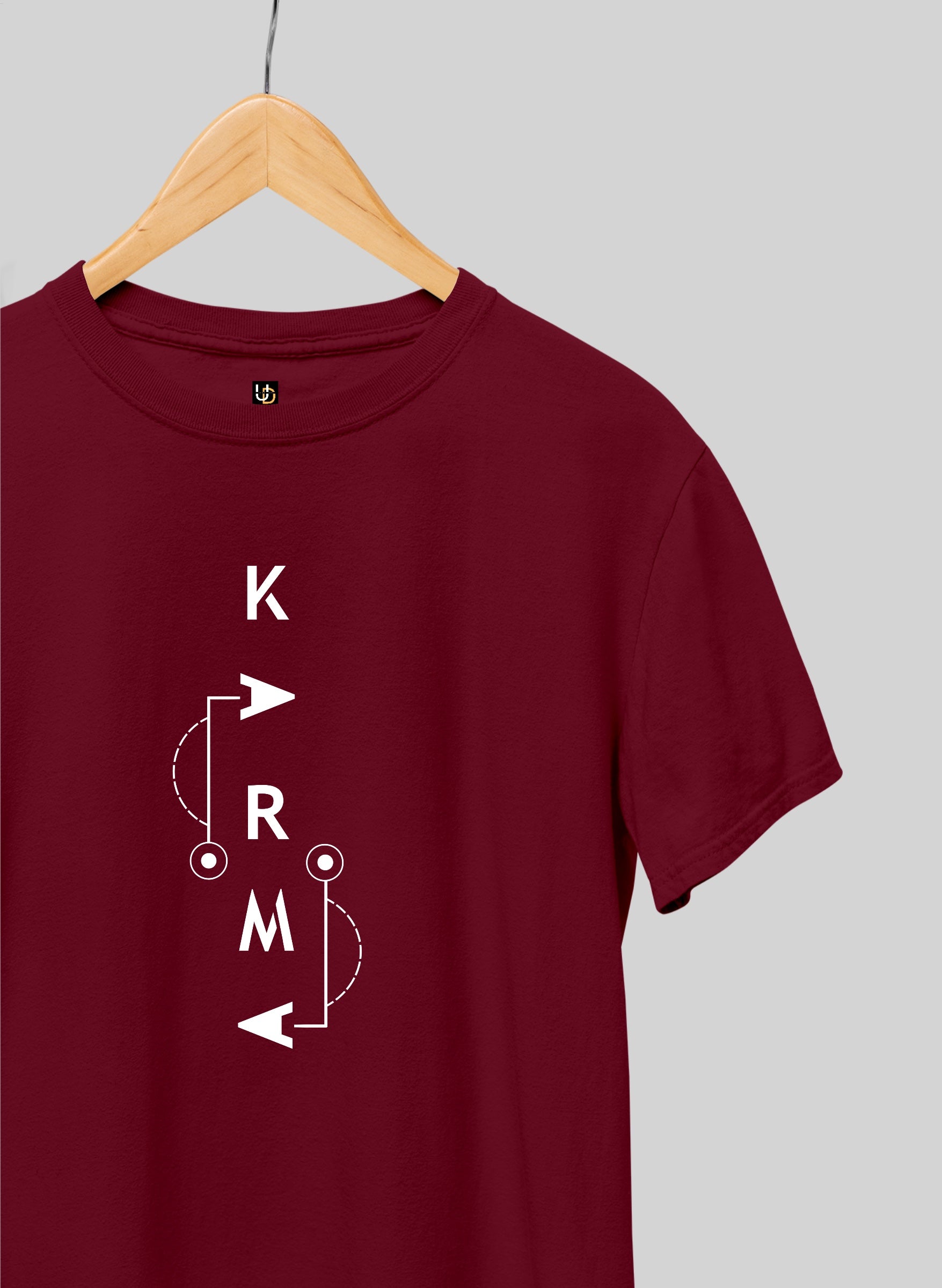 Karma Half Sleeve T-Shirt