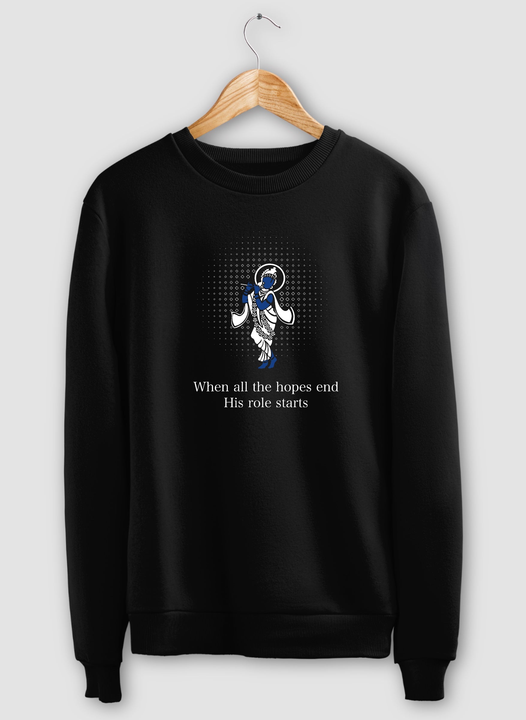 Krishna Sweatshirt ( with Pockets )