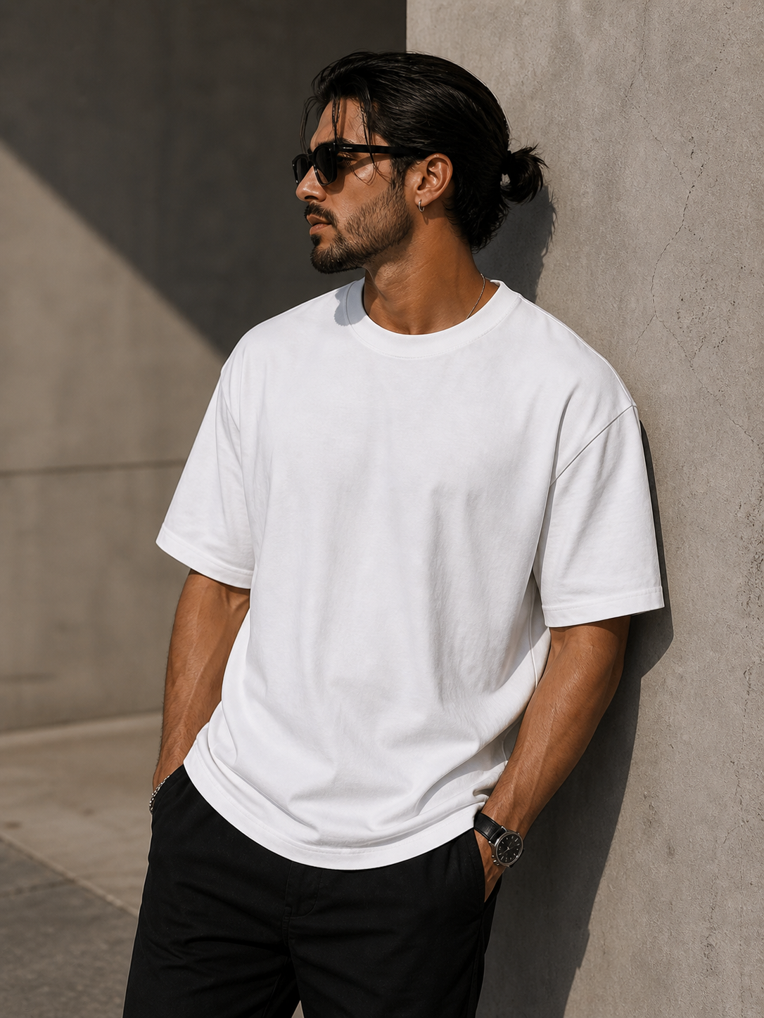 White Oversized T-shirt