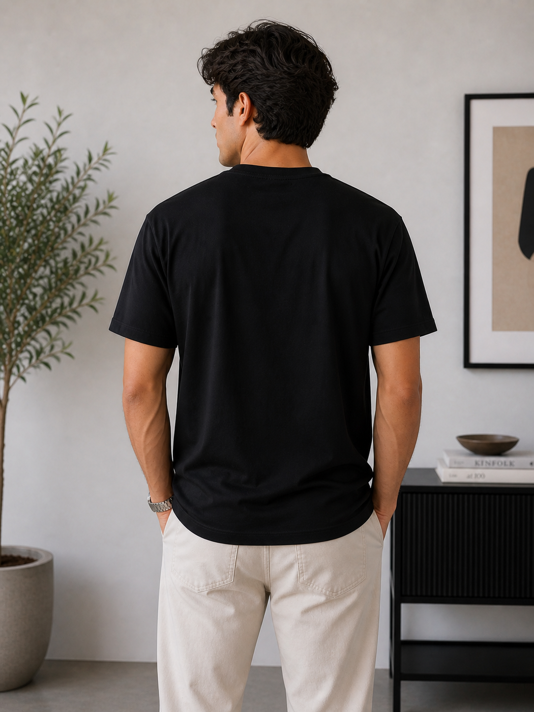 Black Oversized T-shirt