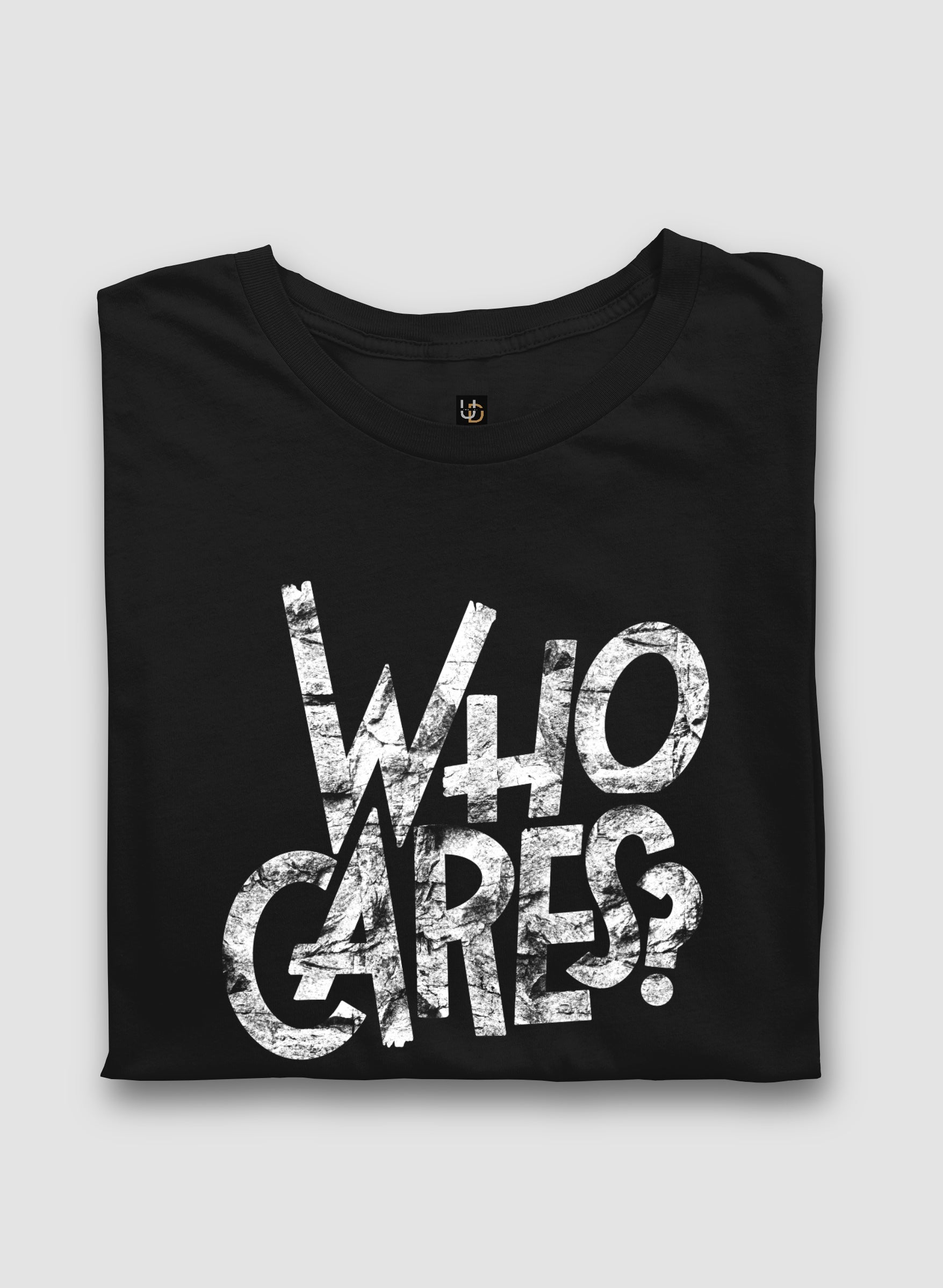 Who Cares Half Sleeve T-Shirt