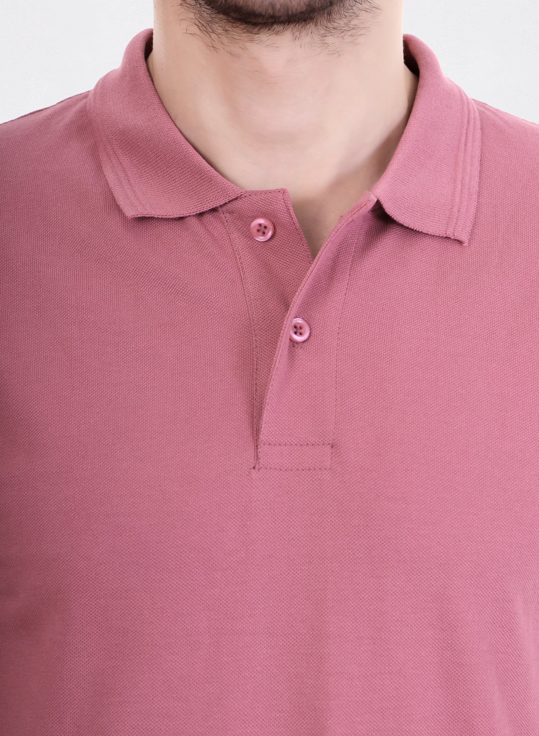 Berry Pink Polo T-shirt