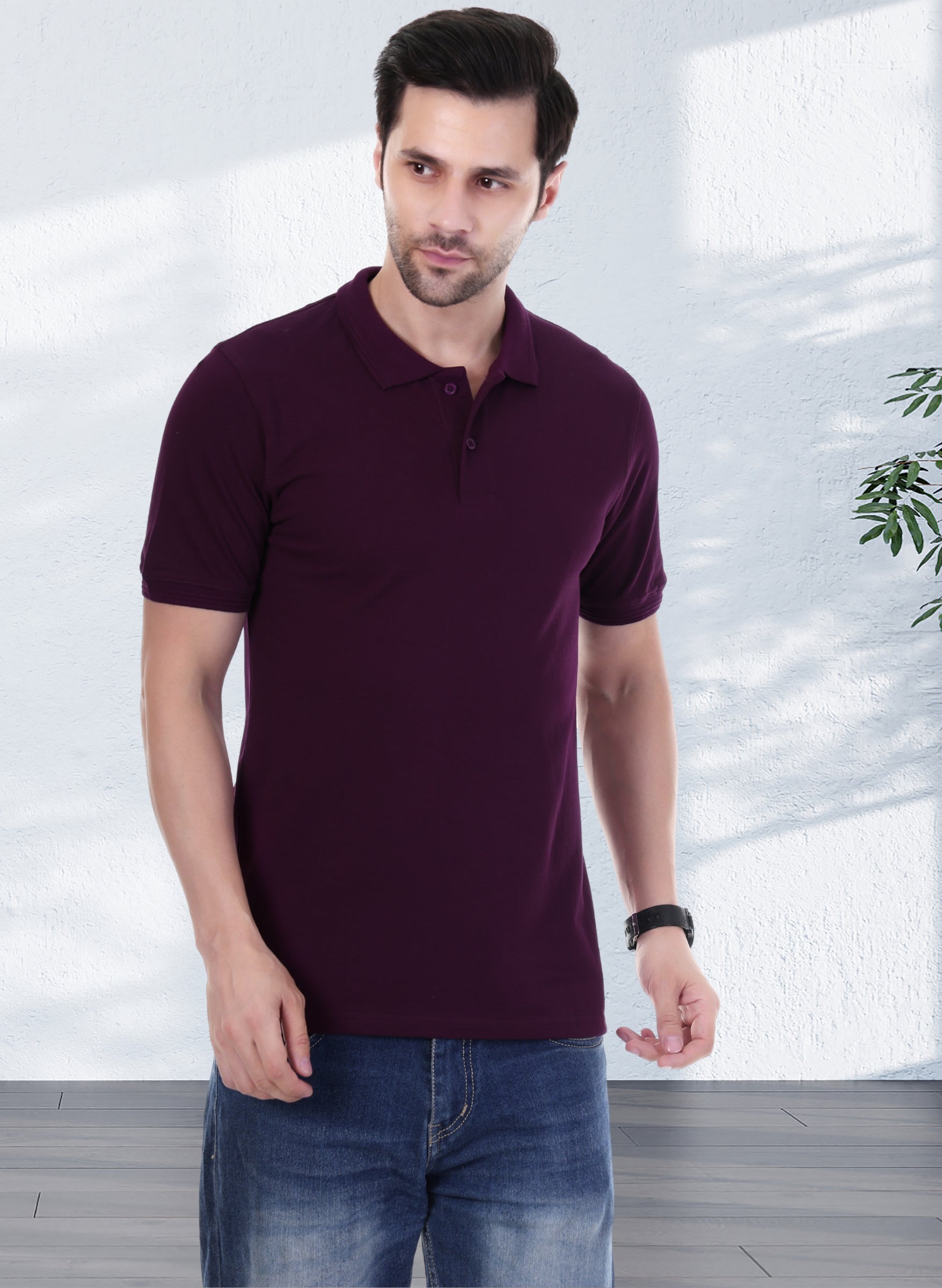 Wine Polo T-shirt