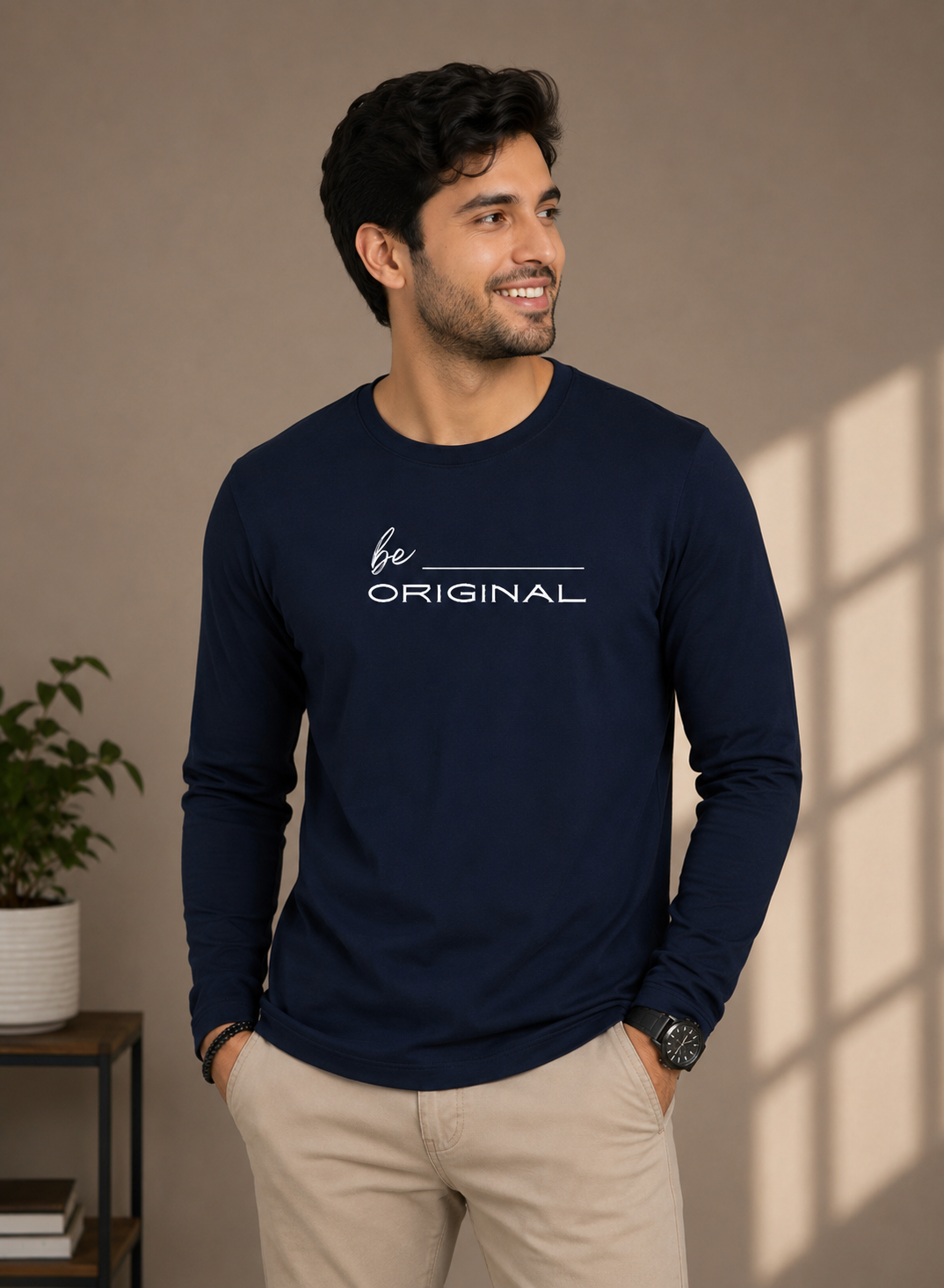 Be Original Full Sleeve T-Shirt