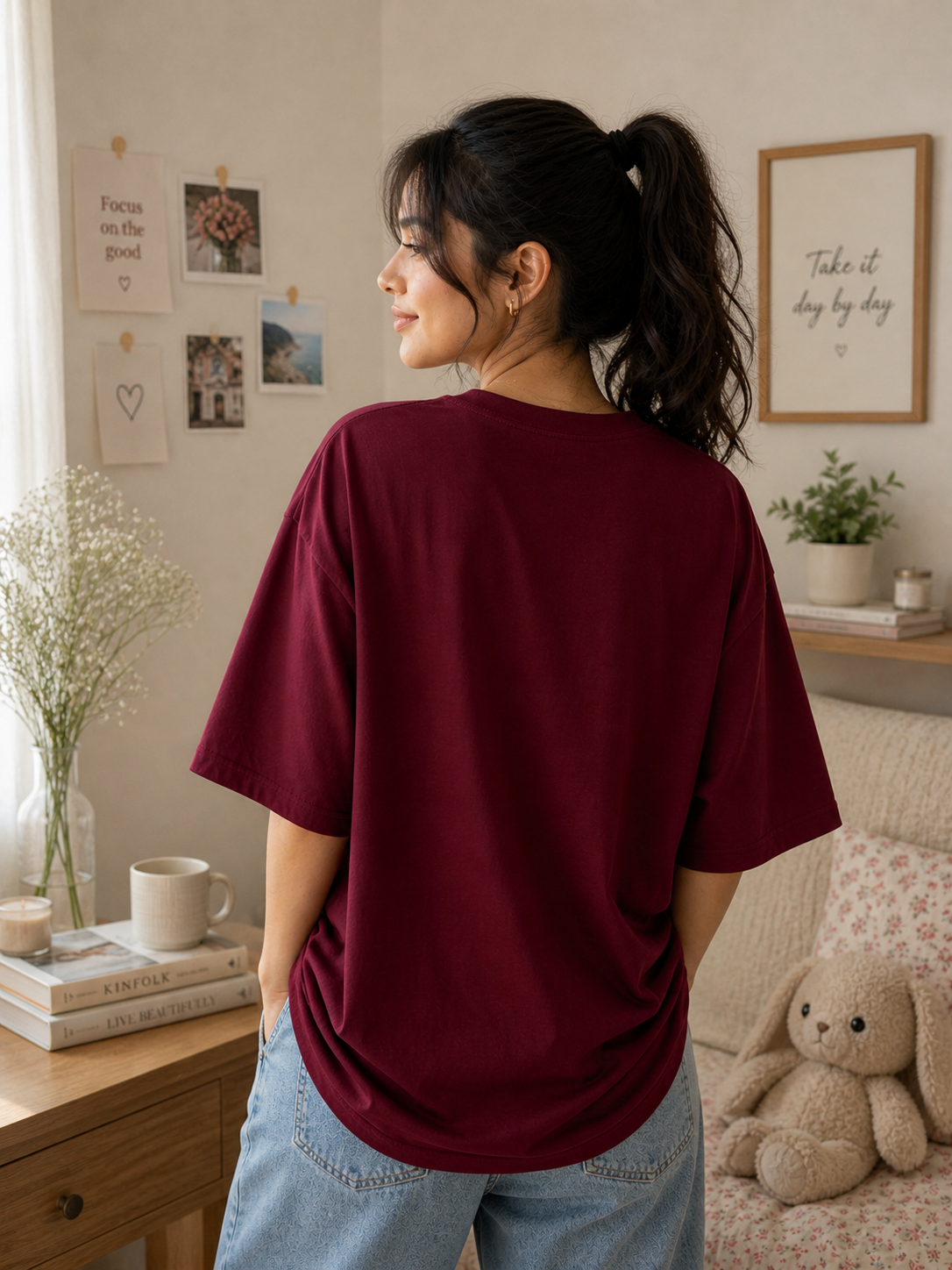 Kitty Pop Oversized T-shirt