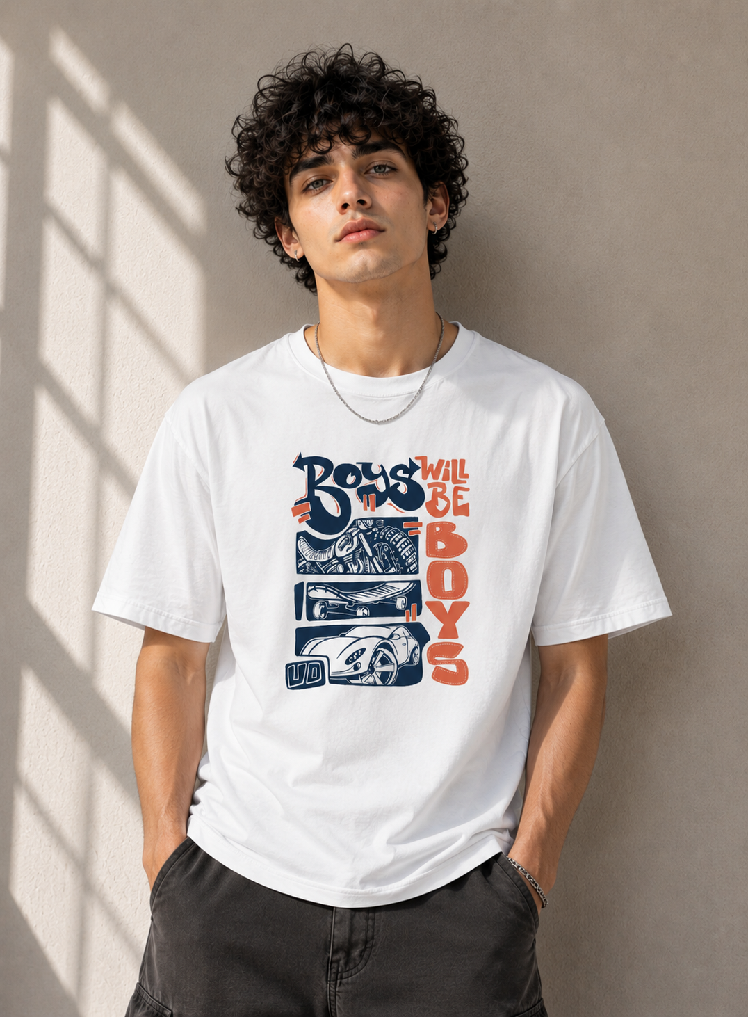 Boys will be Boys Half Sleeve T-Shirt