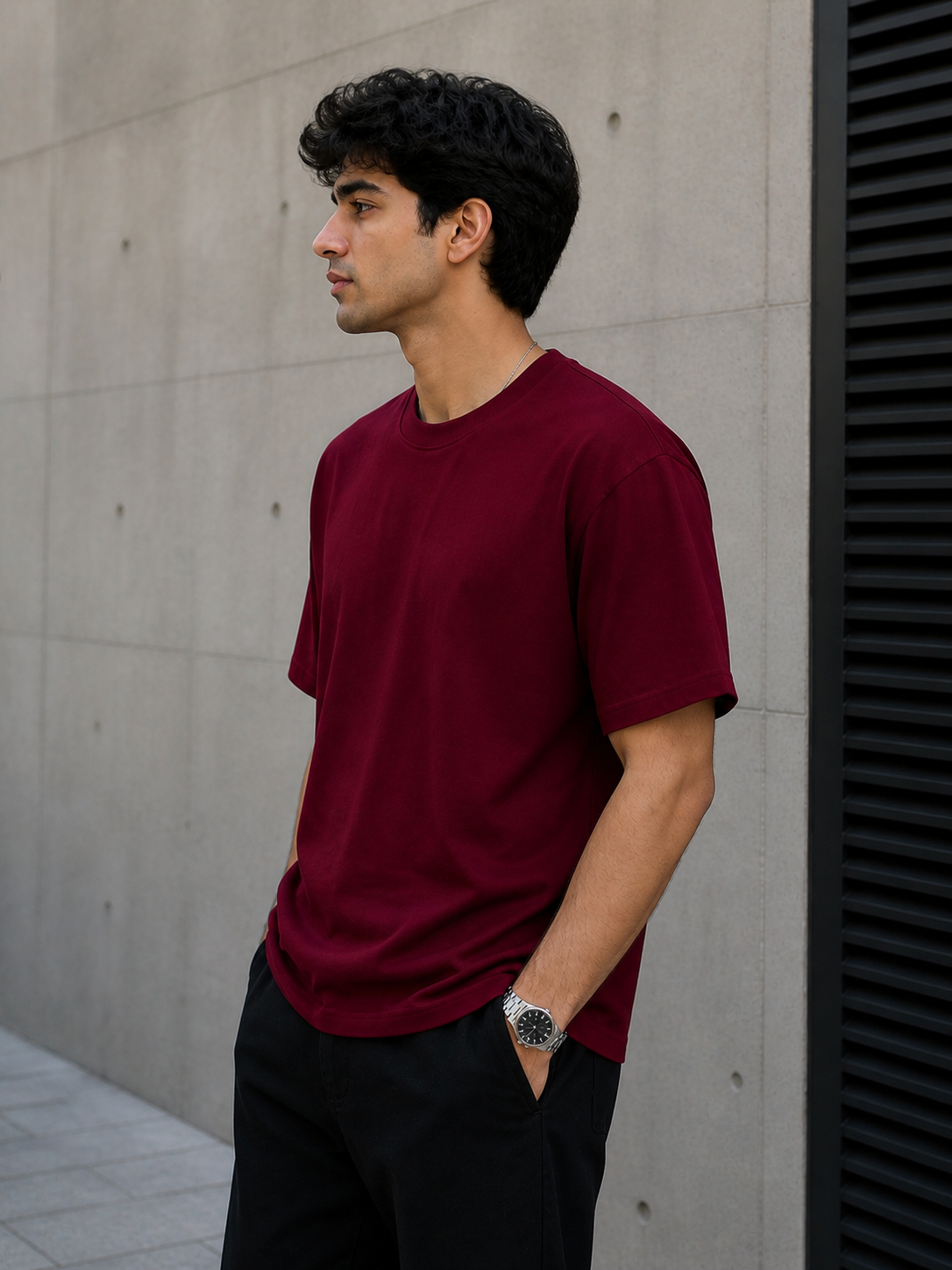 Red Oversized T-shirt