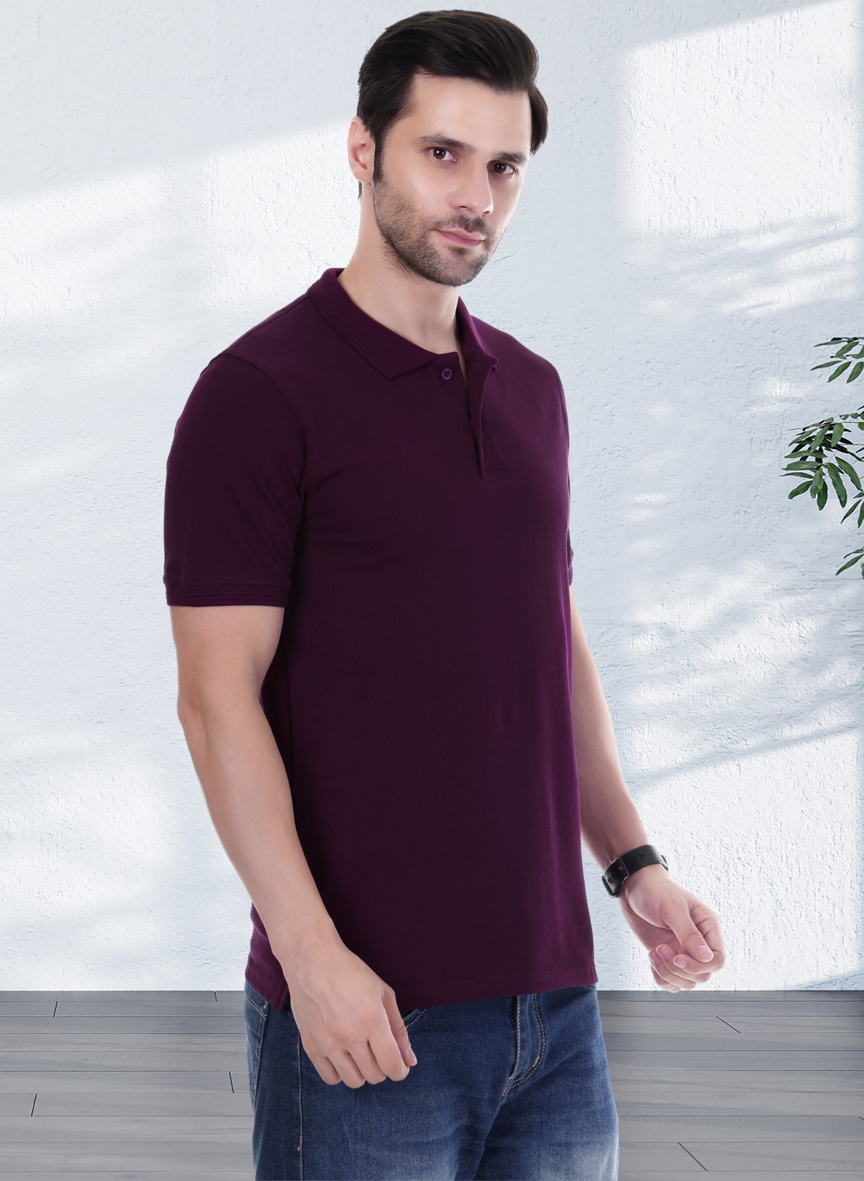 Wine Polo T-shirt