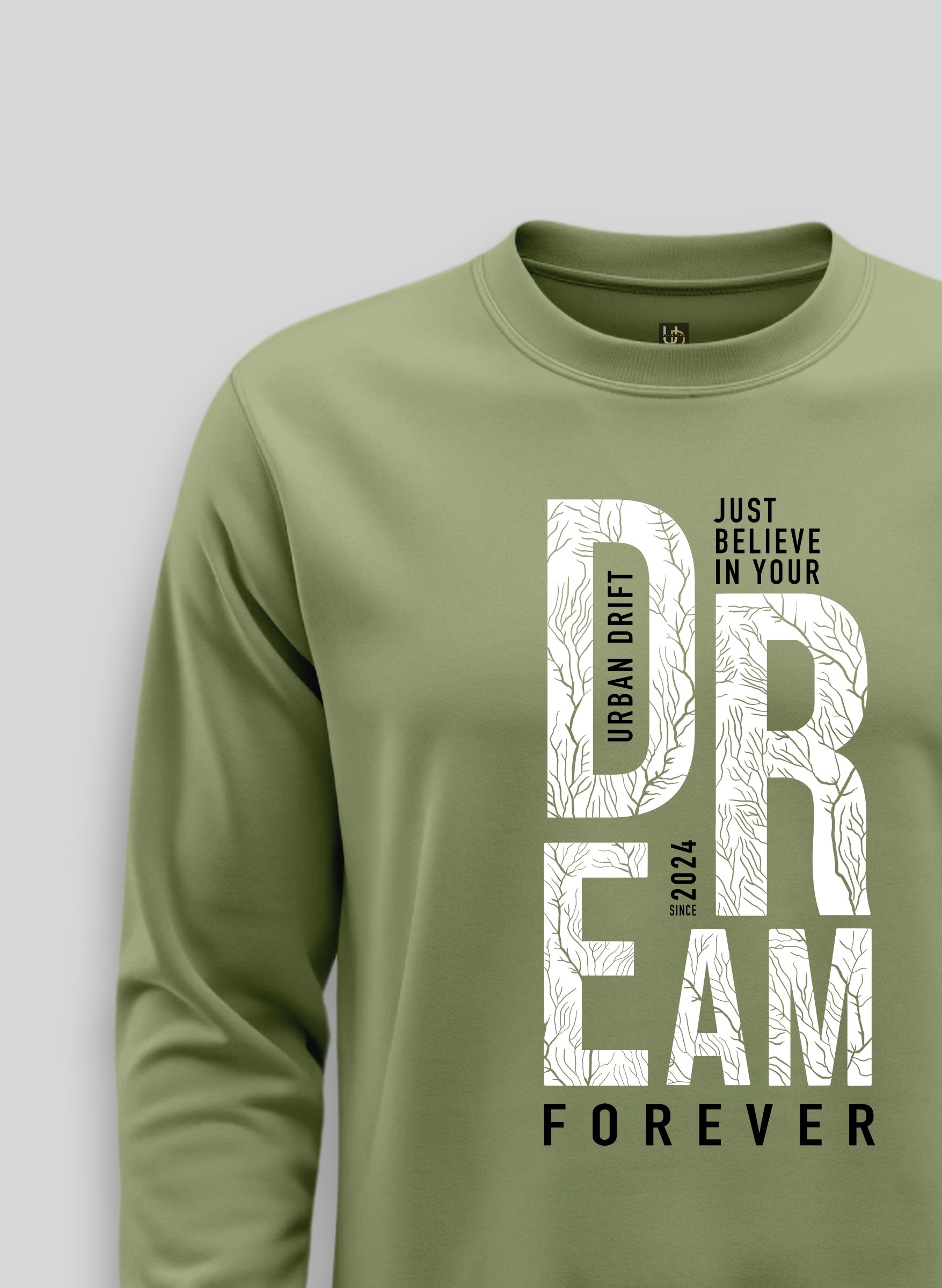 Dream Olive Green Sweatshirt
