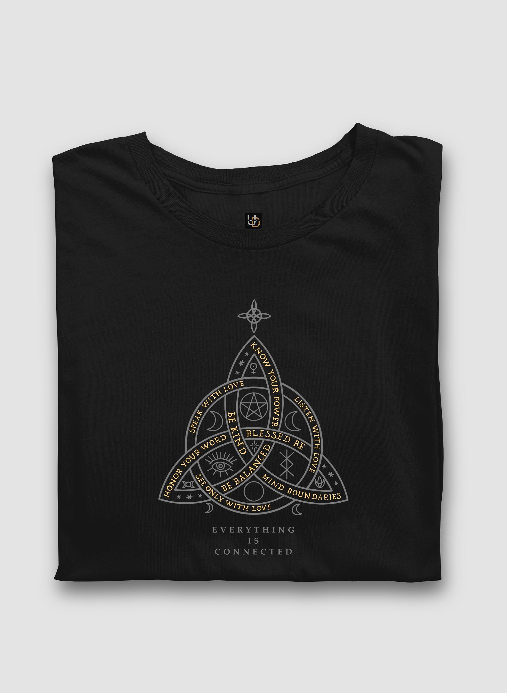 Everything is connected Half Sleeve T-Shirt