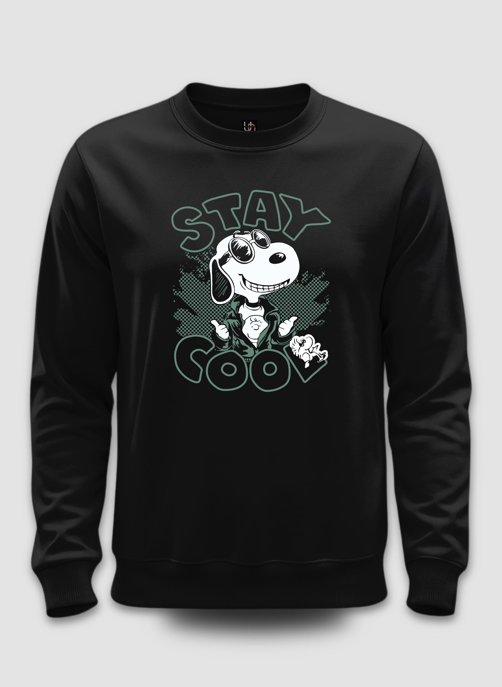 Stay Cool Black Sweatshirt