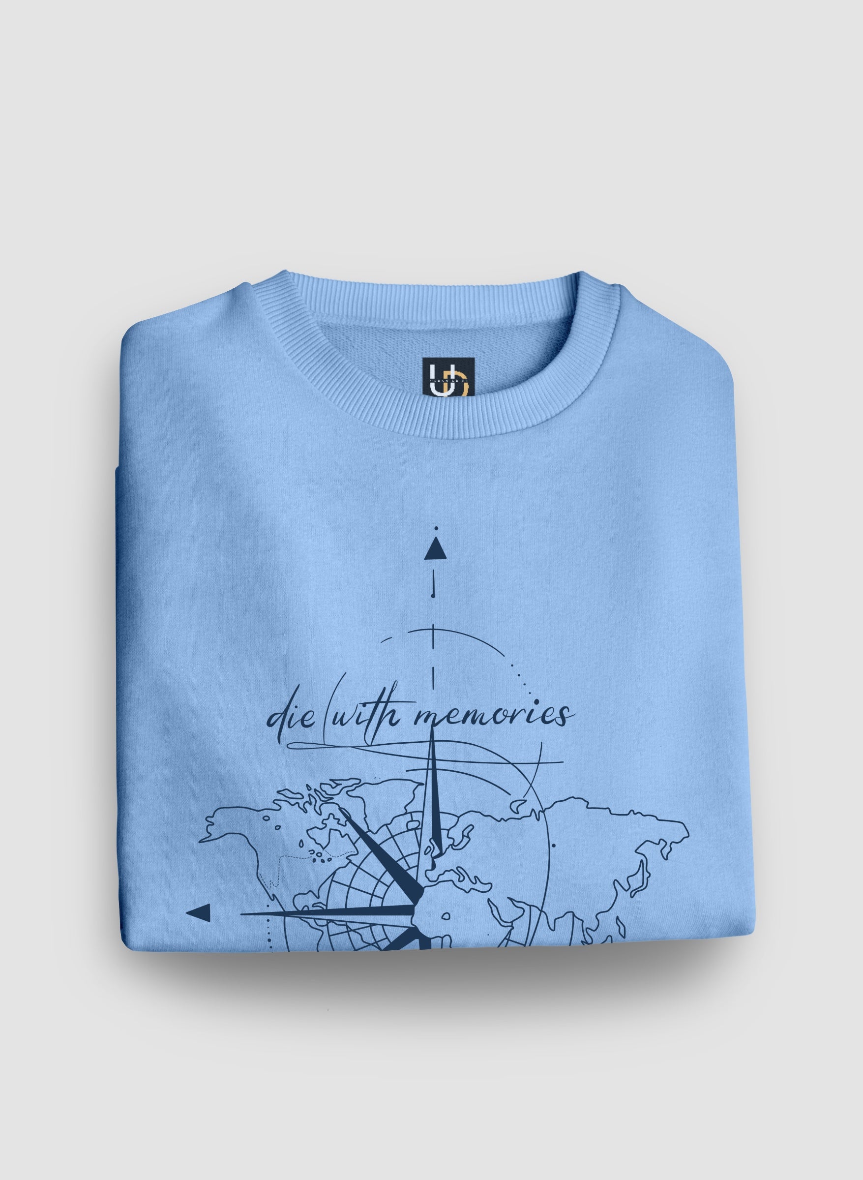 Memories Sky Blue Sweatshirt