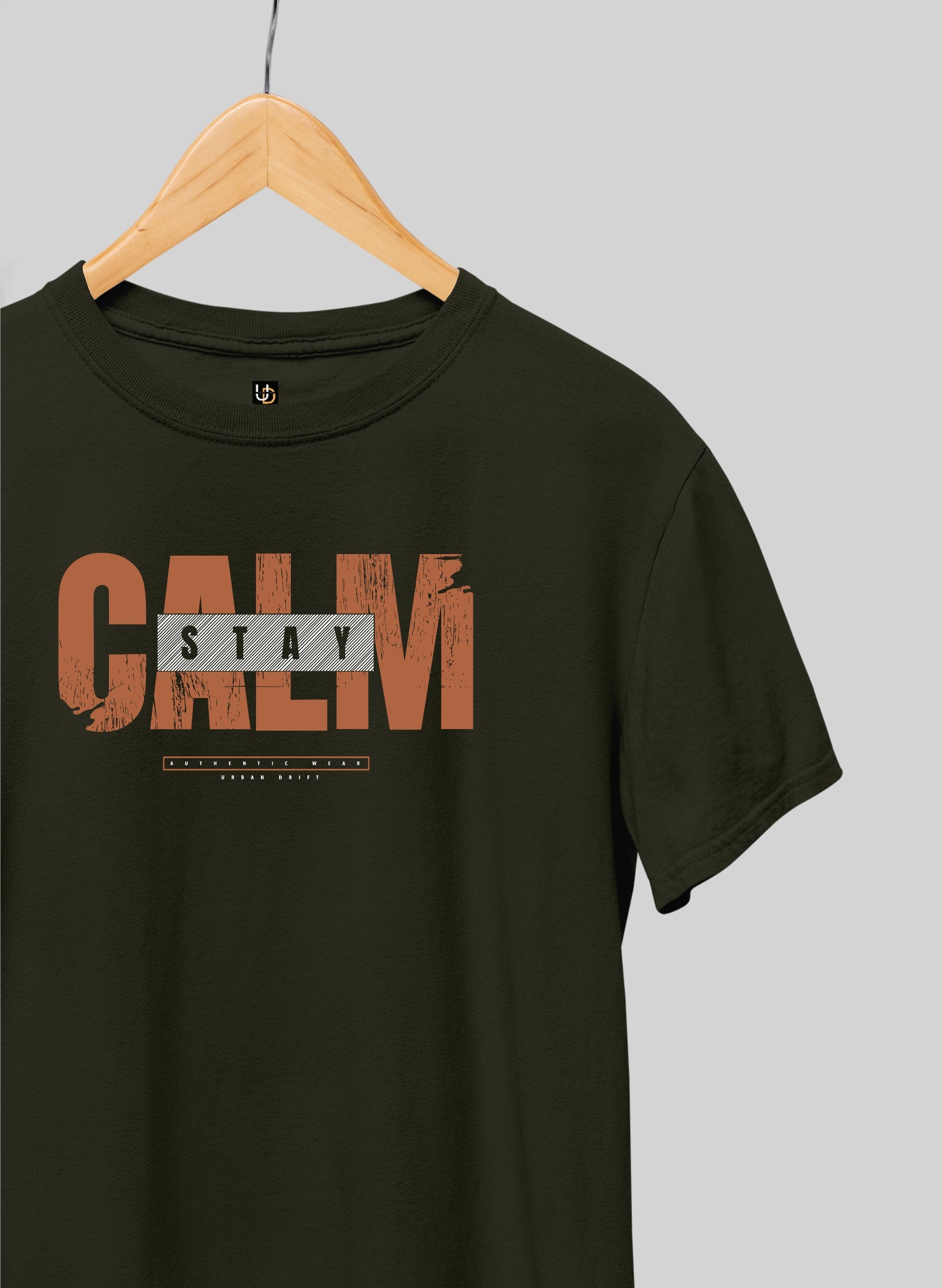 Stay Calm Half Sleeve T-Shirt
