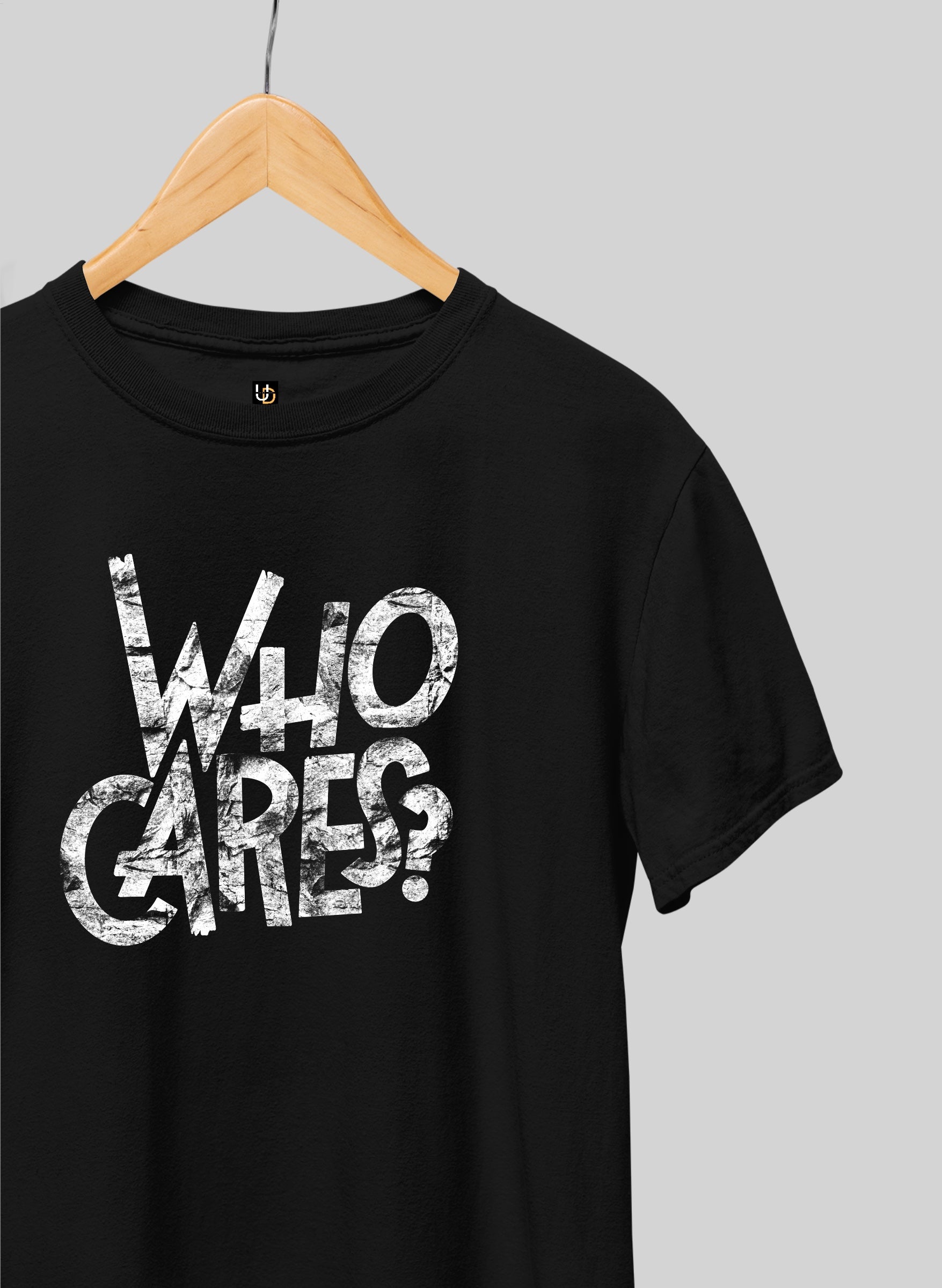 Who Cares Half Sleeve T-Shirt