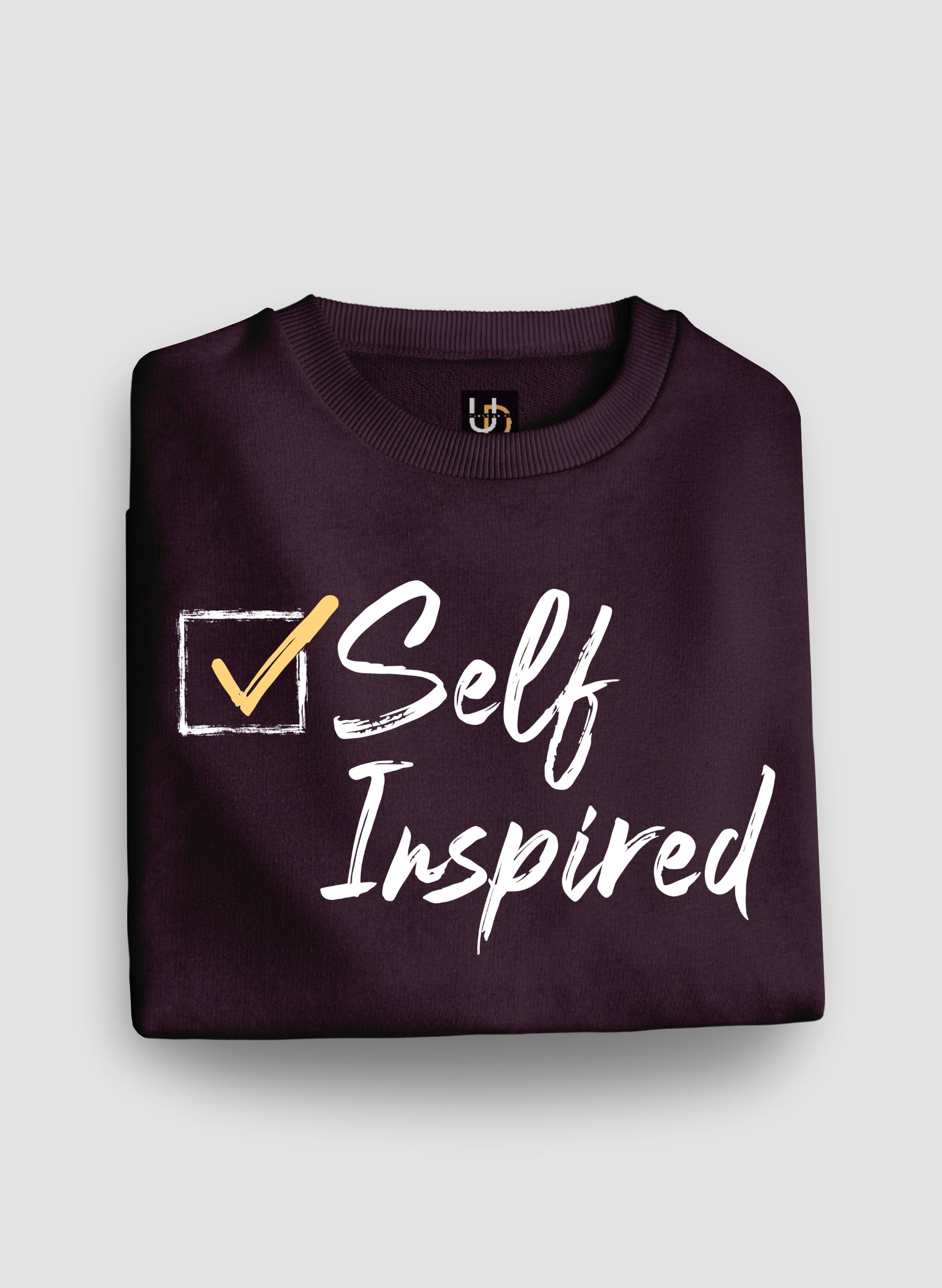 Self Inspired Wine Sweatshirt